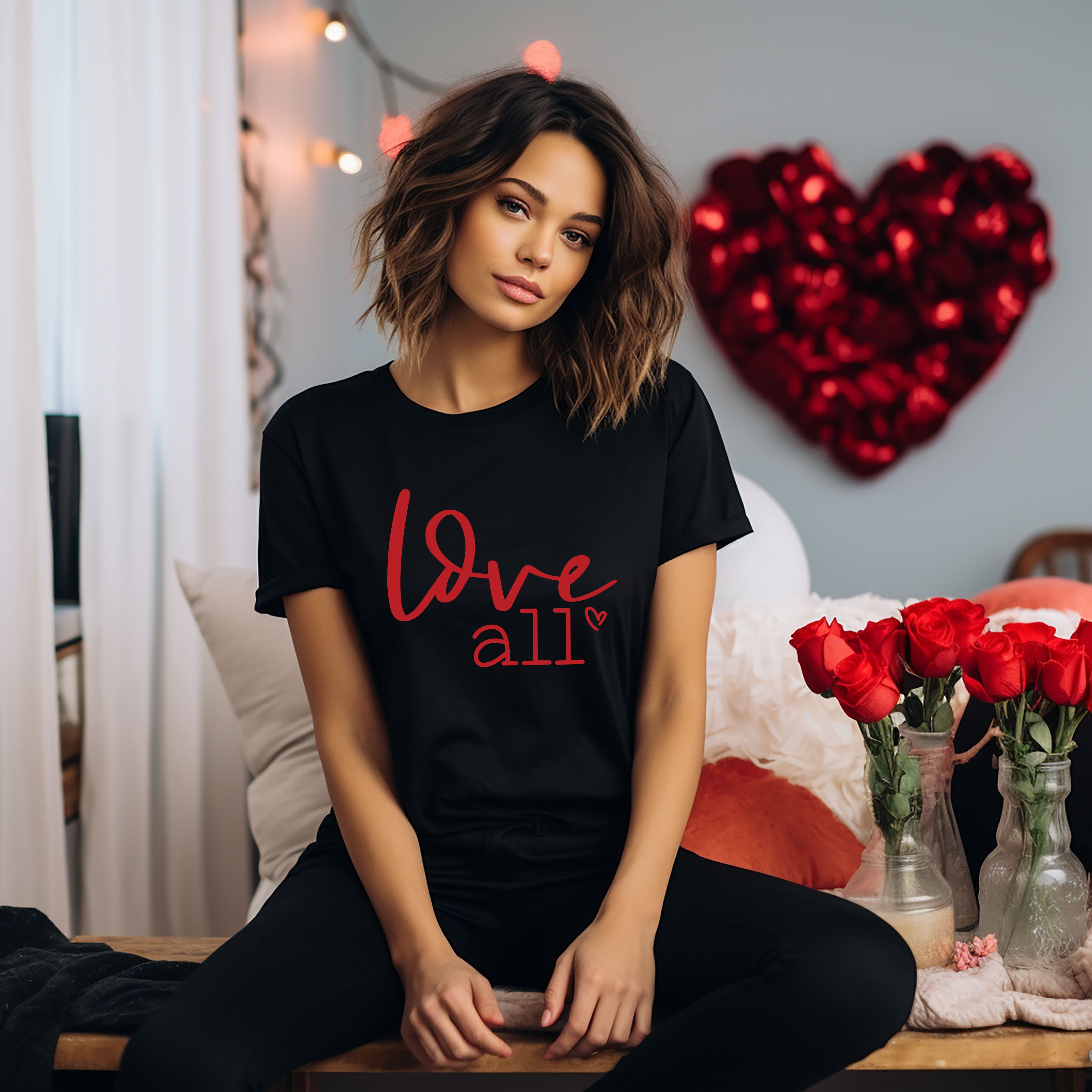 Love All | Short Sleeve Graphic Tee