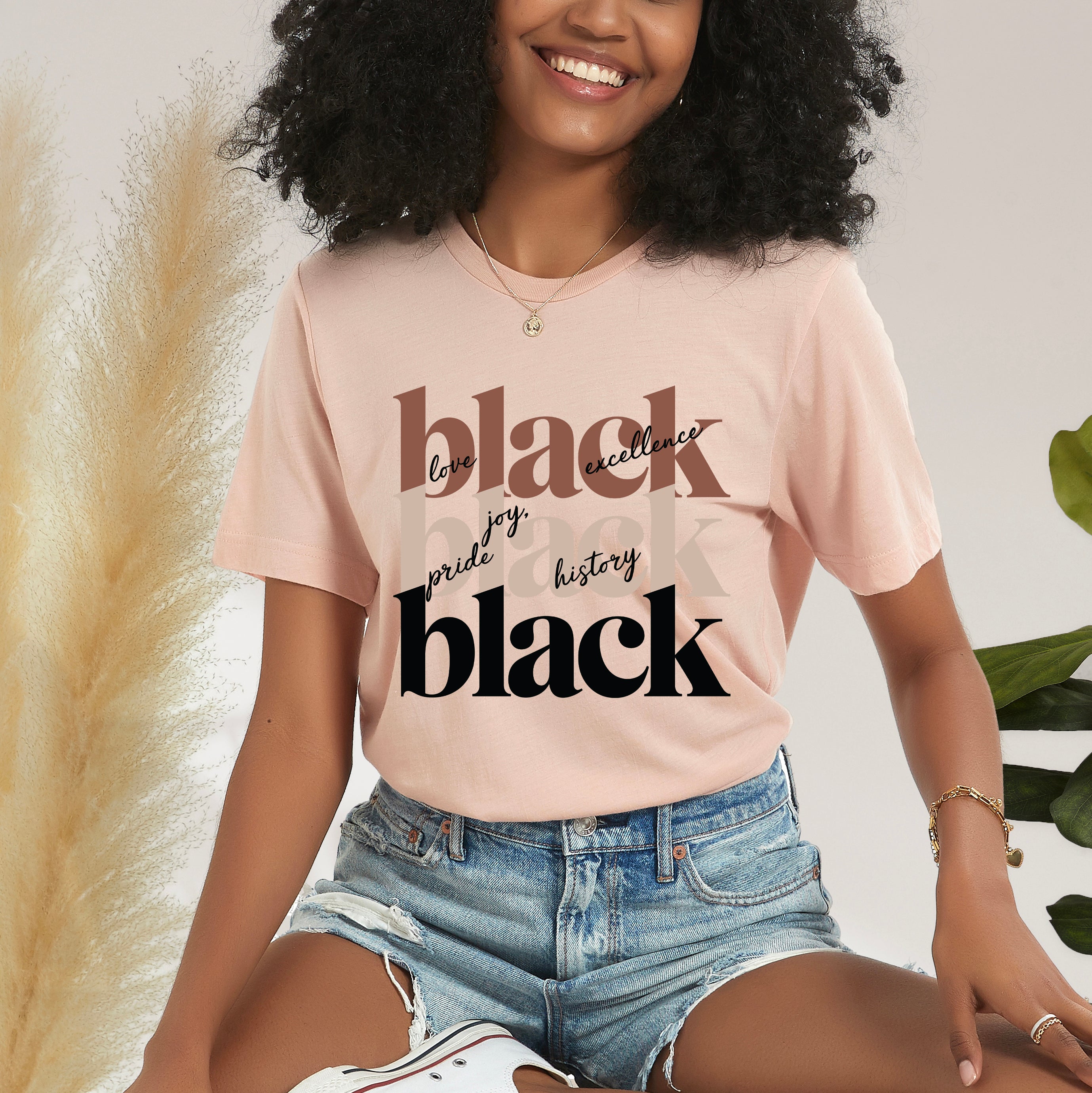 Black History Stacked | Short Sleeve Graphic Tee