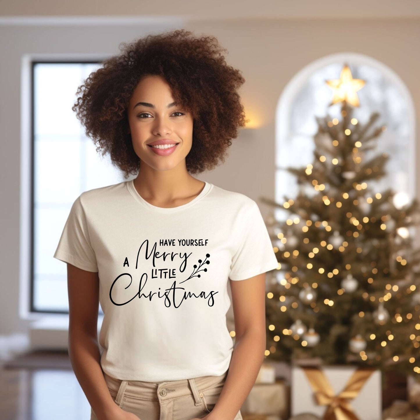 Have Yourself A Merry Little Christmas Berries | Short Sleeve Graphic Tee