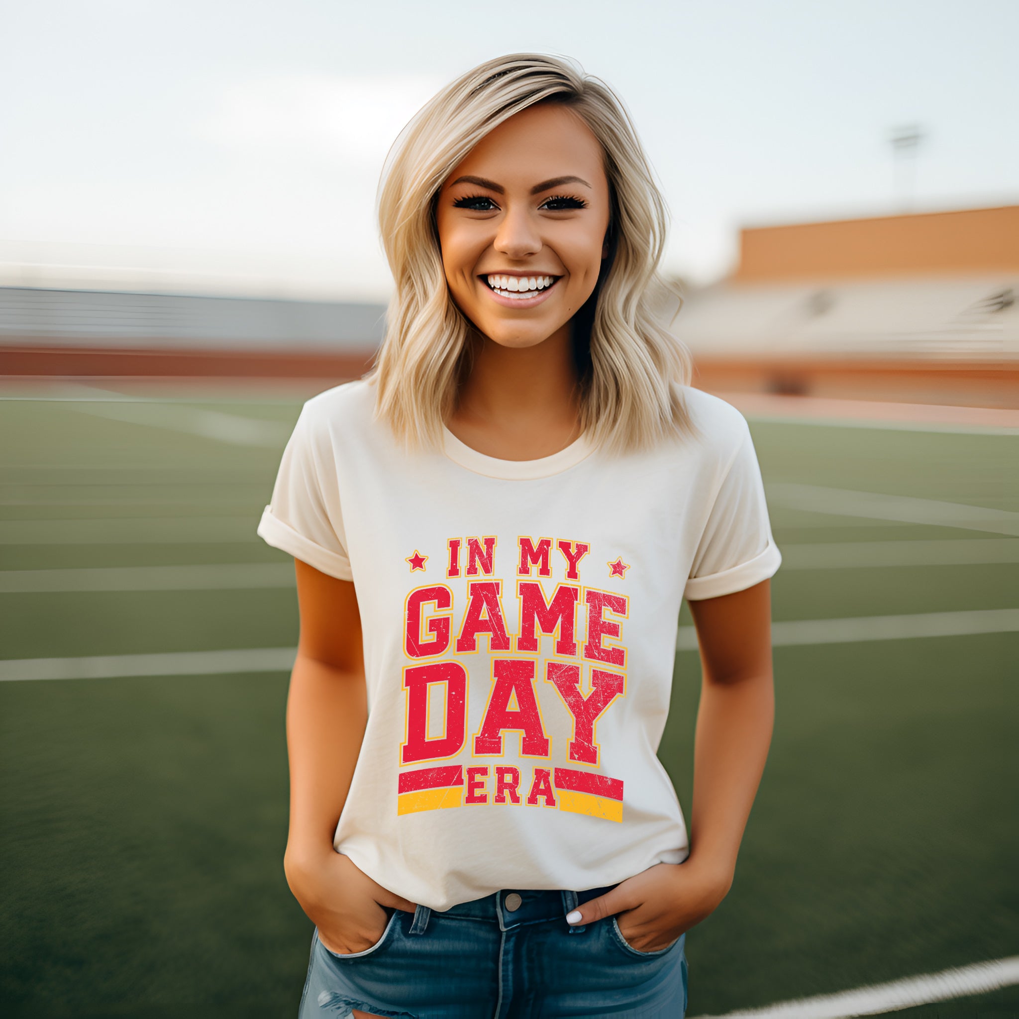 In My Game Day Era - Red | Short Sleeve Graphic Tee