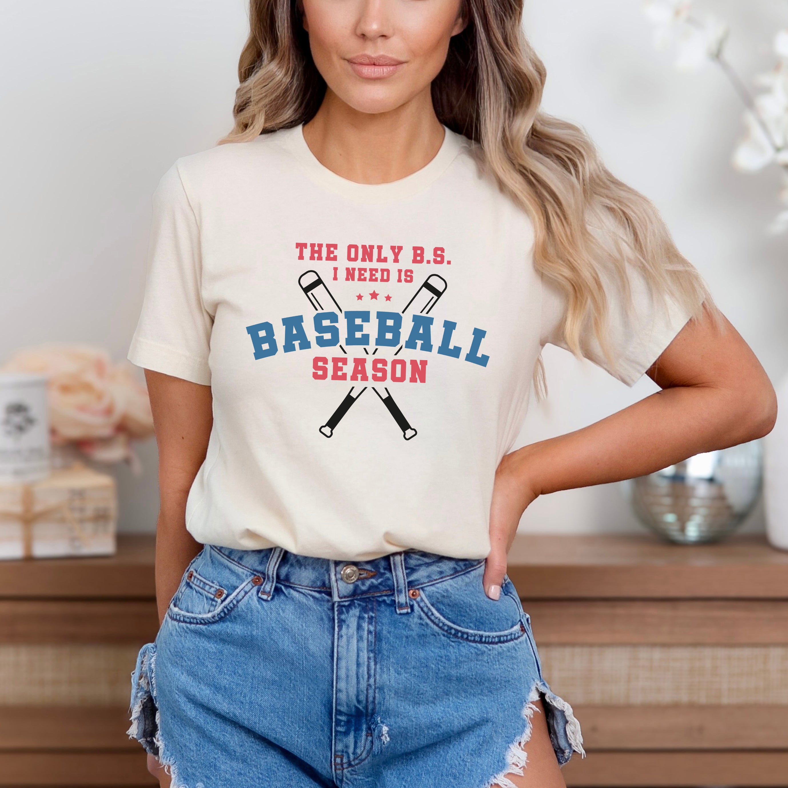 Baseball Season Bats | Short Sleeve Graphic Tee