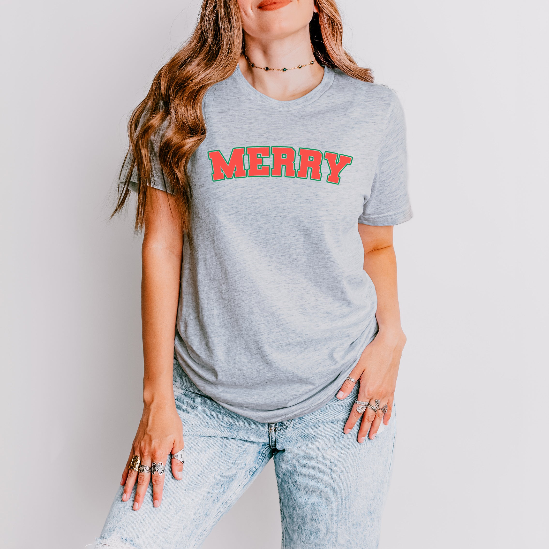 Merry Varsity | Short Sleeve Graphic Tee