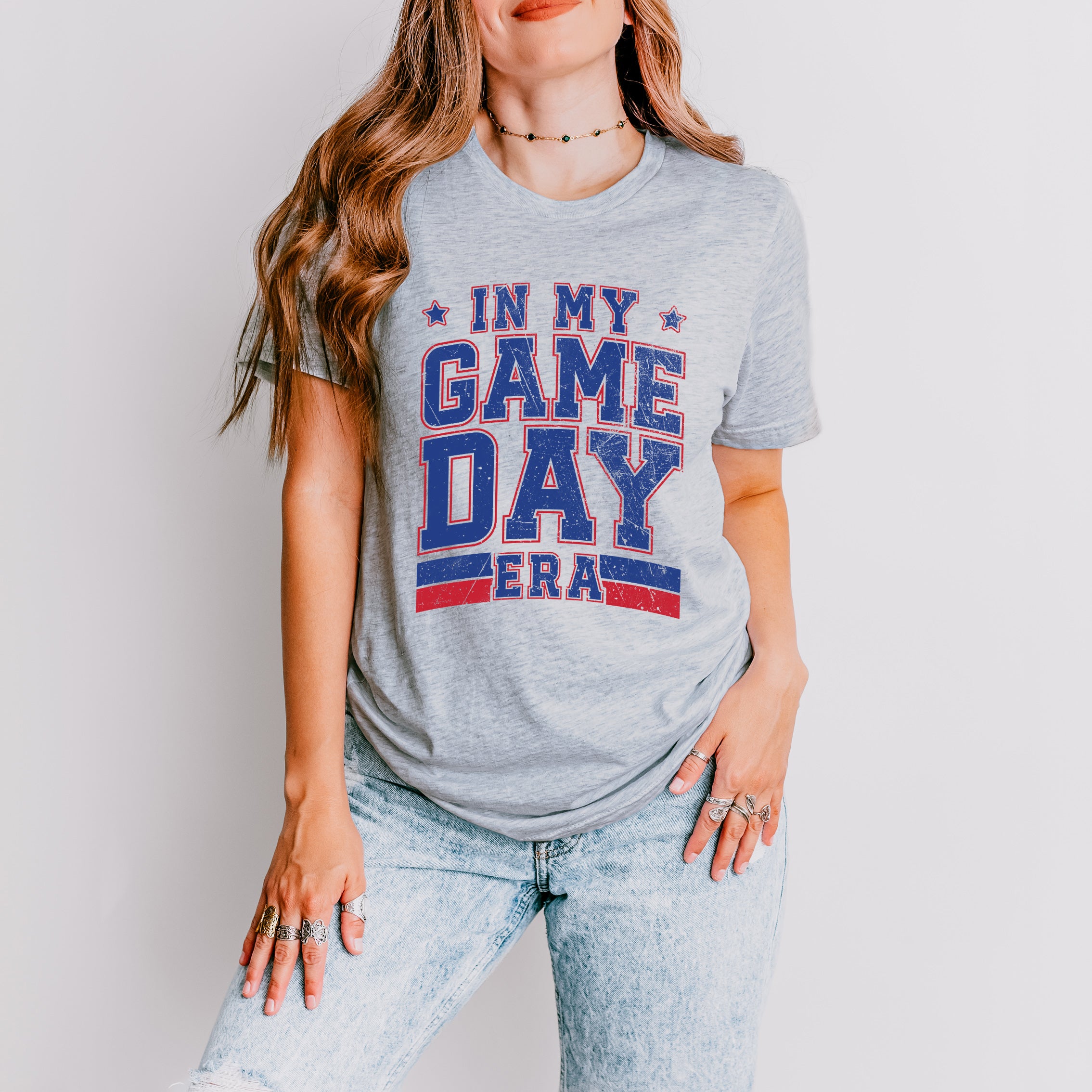 In My Game Day Era - Blue | Short Sleeve Graphic Tee