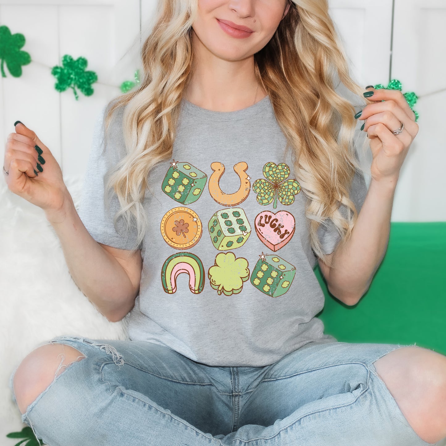 St. Patrick's Charm Chart | Short Sleeve Crewneck