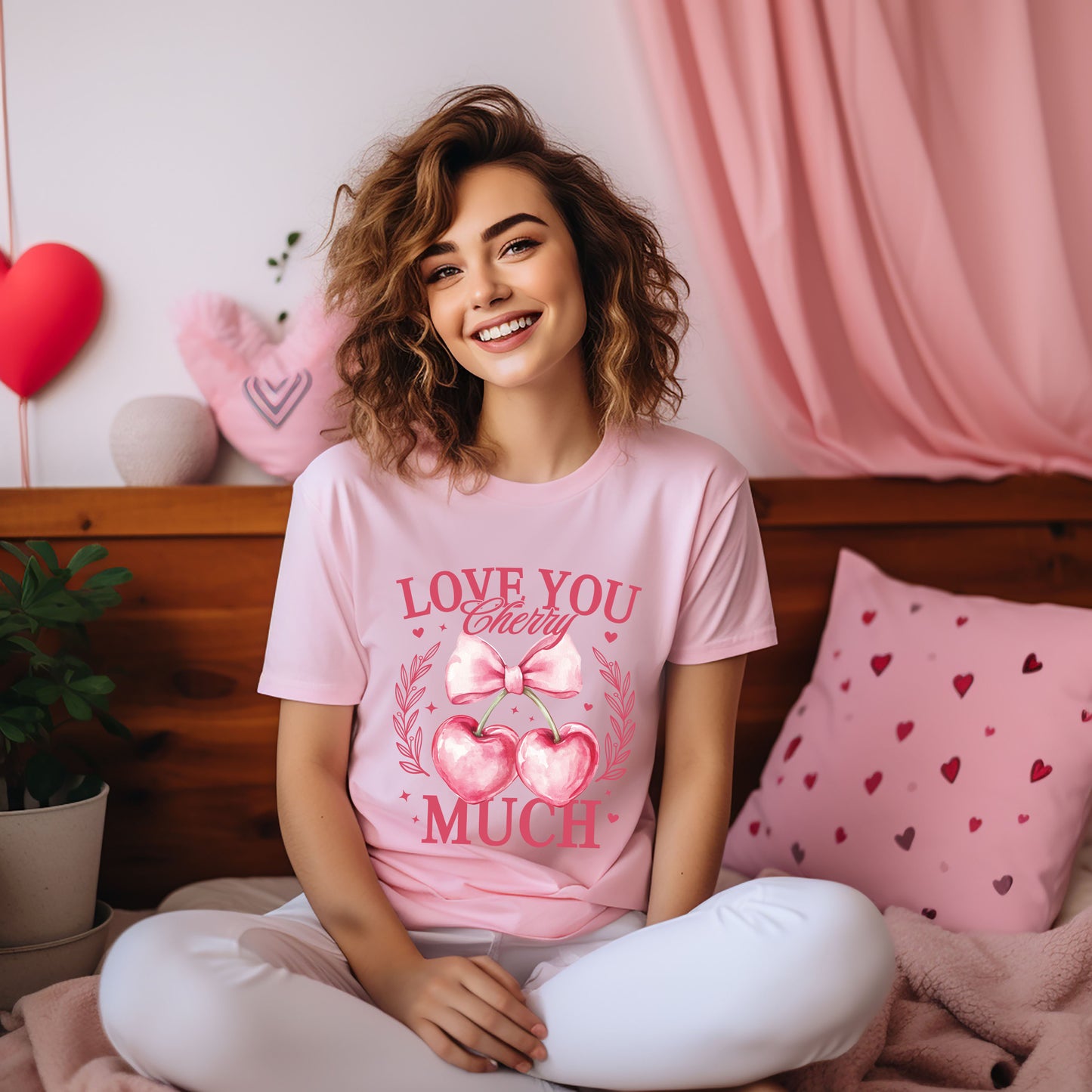 Coquette Cherry Much | Short Sleeve Graphic Tee