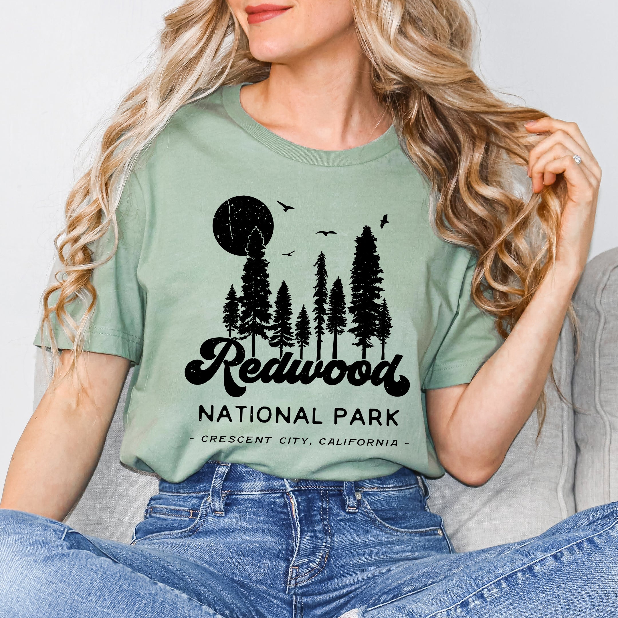 Redwood National Park Trees | Short Sleeve Graphic Tee