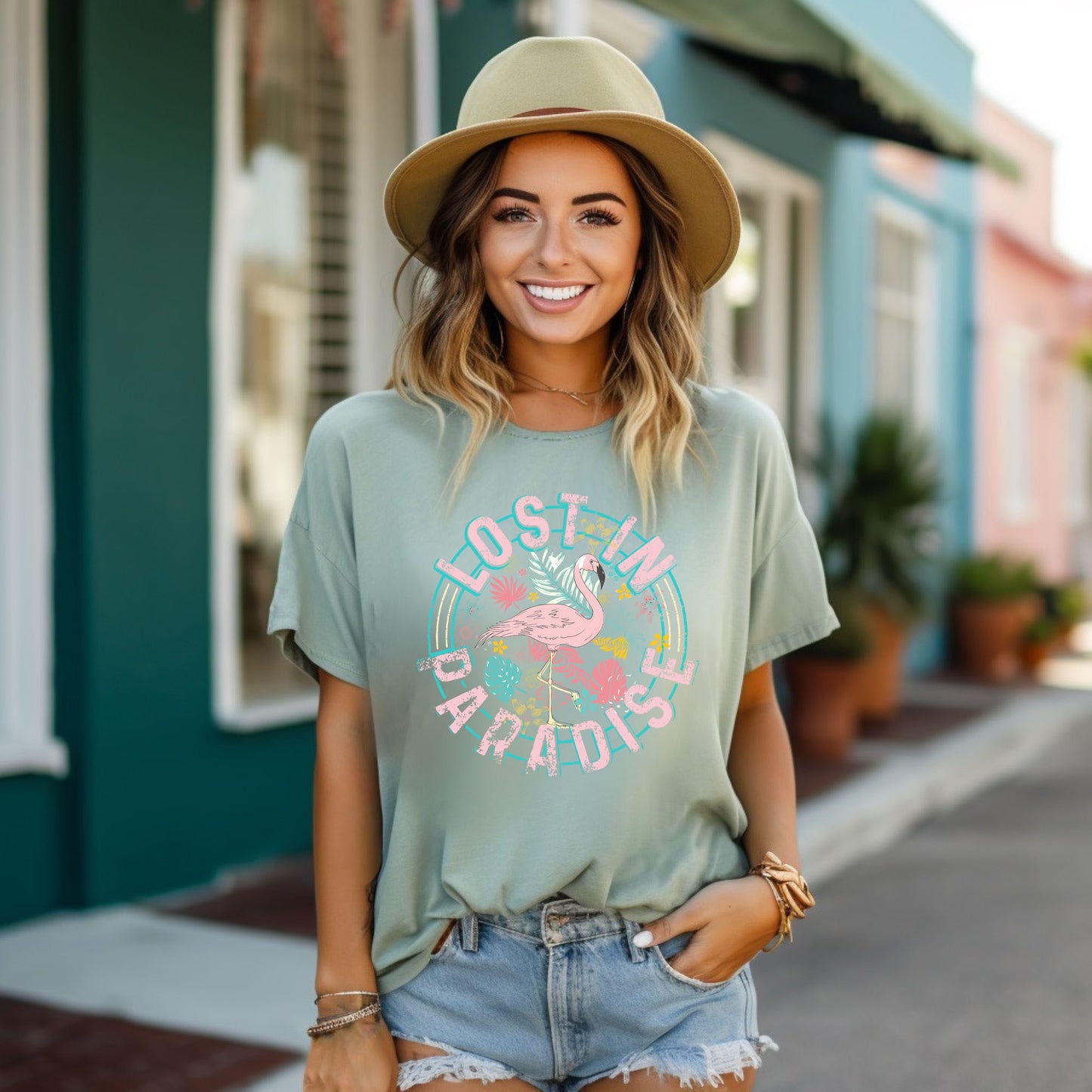 Lost In Paradise | Short Sleeve Graphic Tee