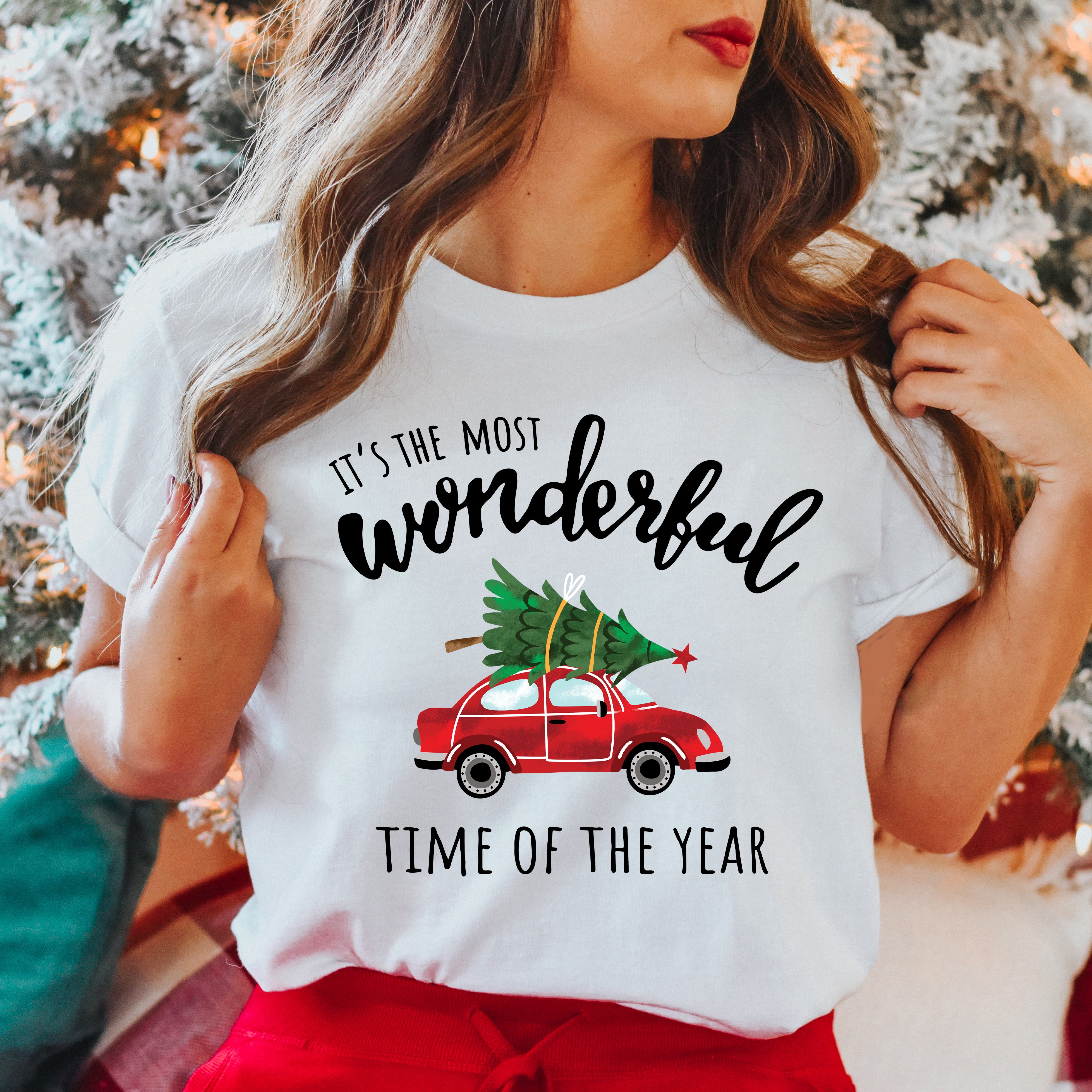 It's The Most Wonderful Time Car | Short Sleeve Crew Neck