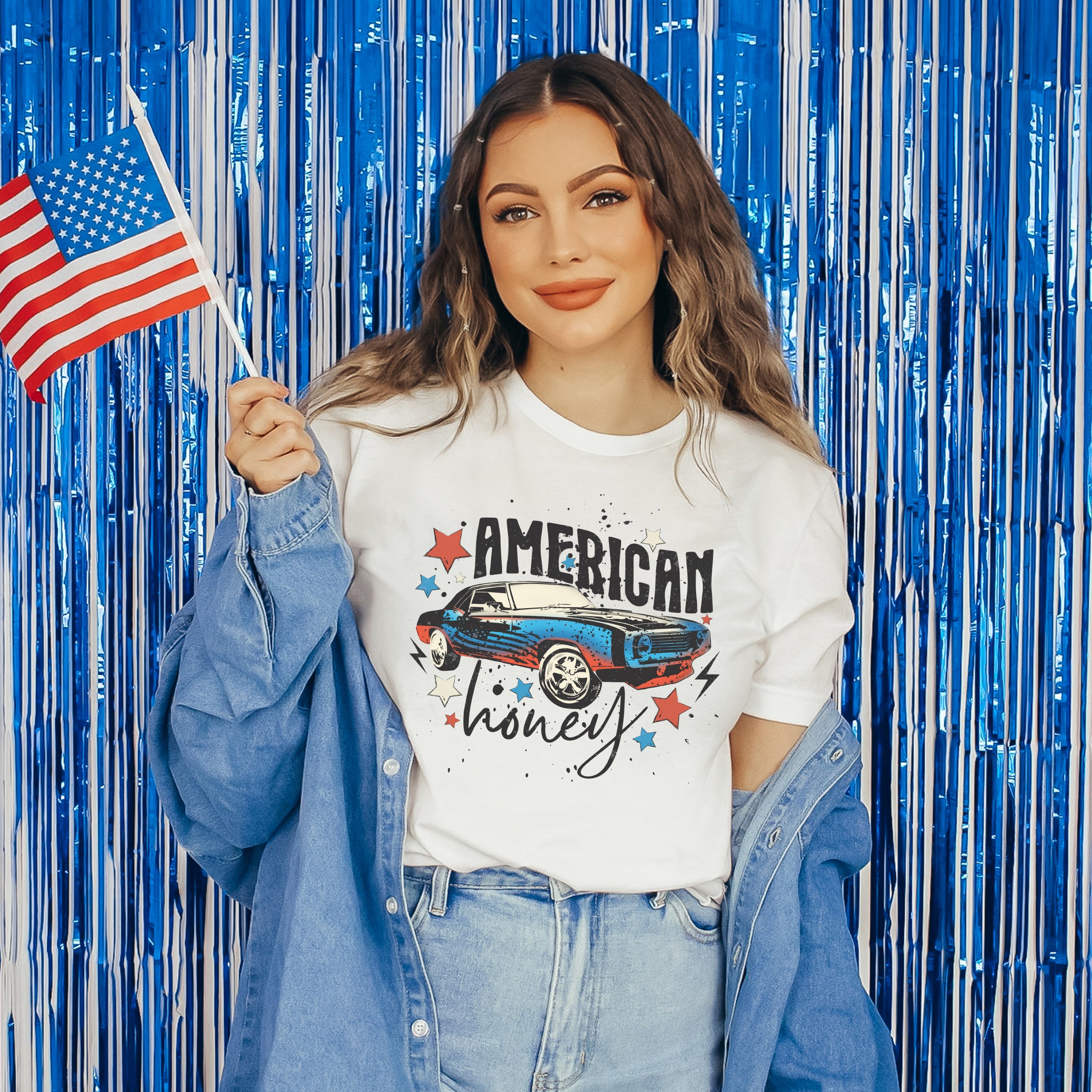 American Honey Car | Short Sleeve Graphic Tee