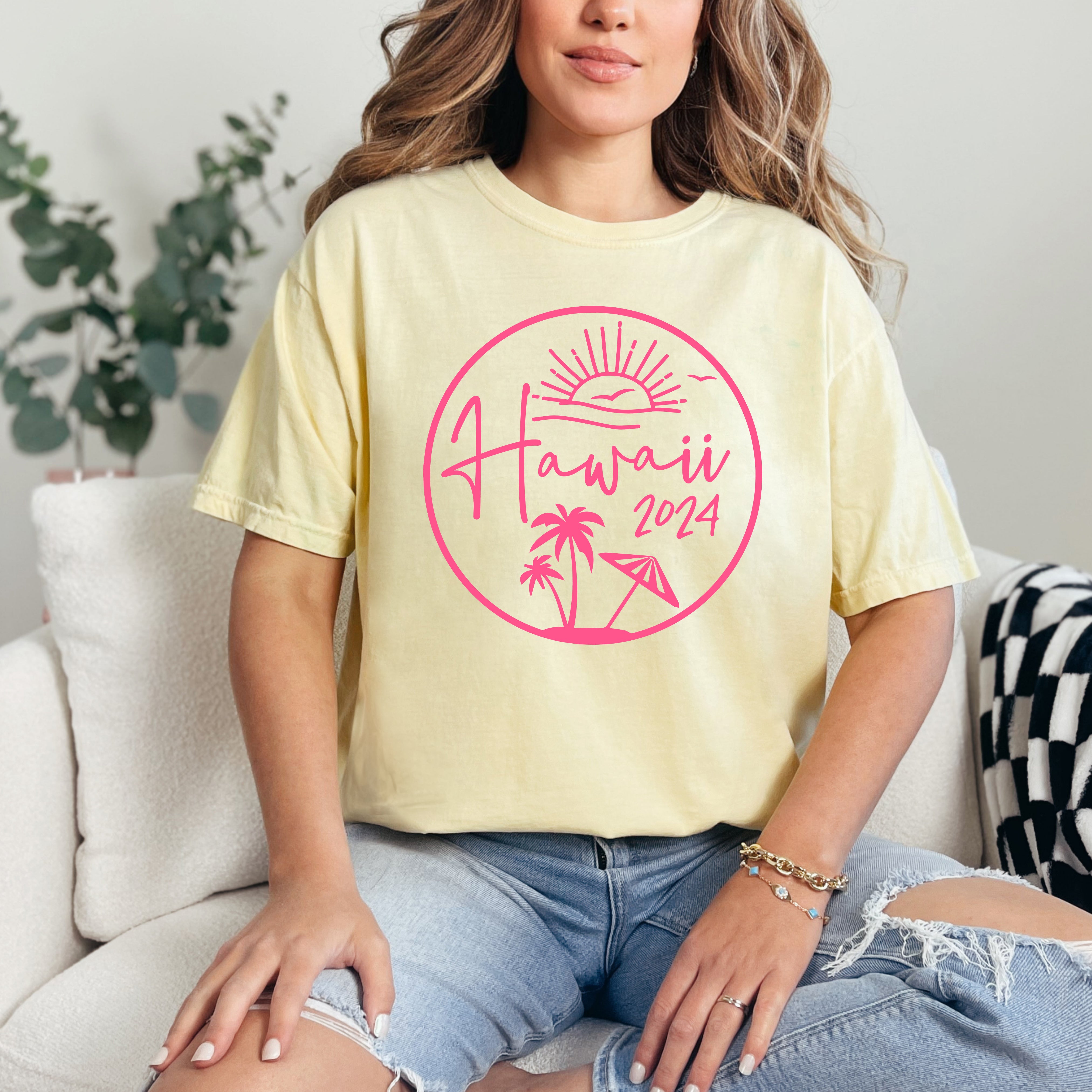 Hawaii 2024 | Garment Dyed Short Sleeve Tee