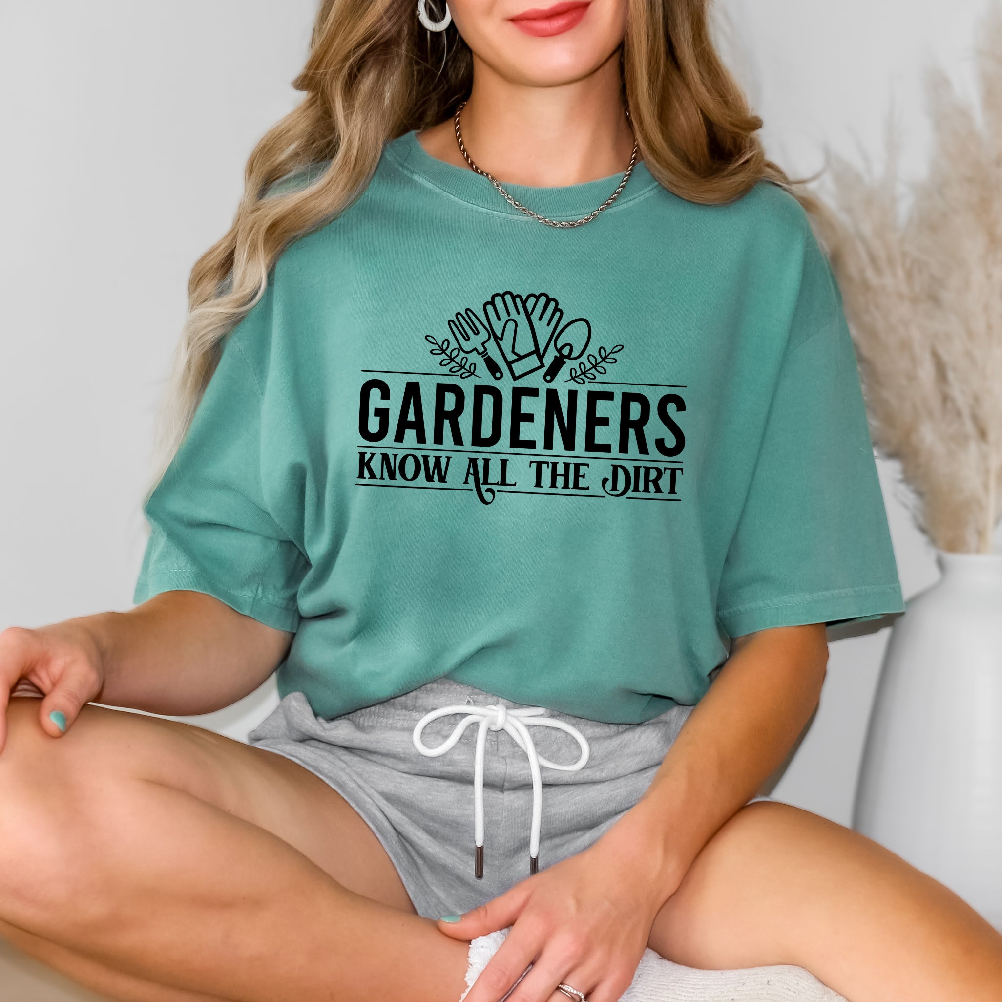Know All The Dirt | Garment Dyed Short Sleeve Tee