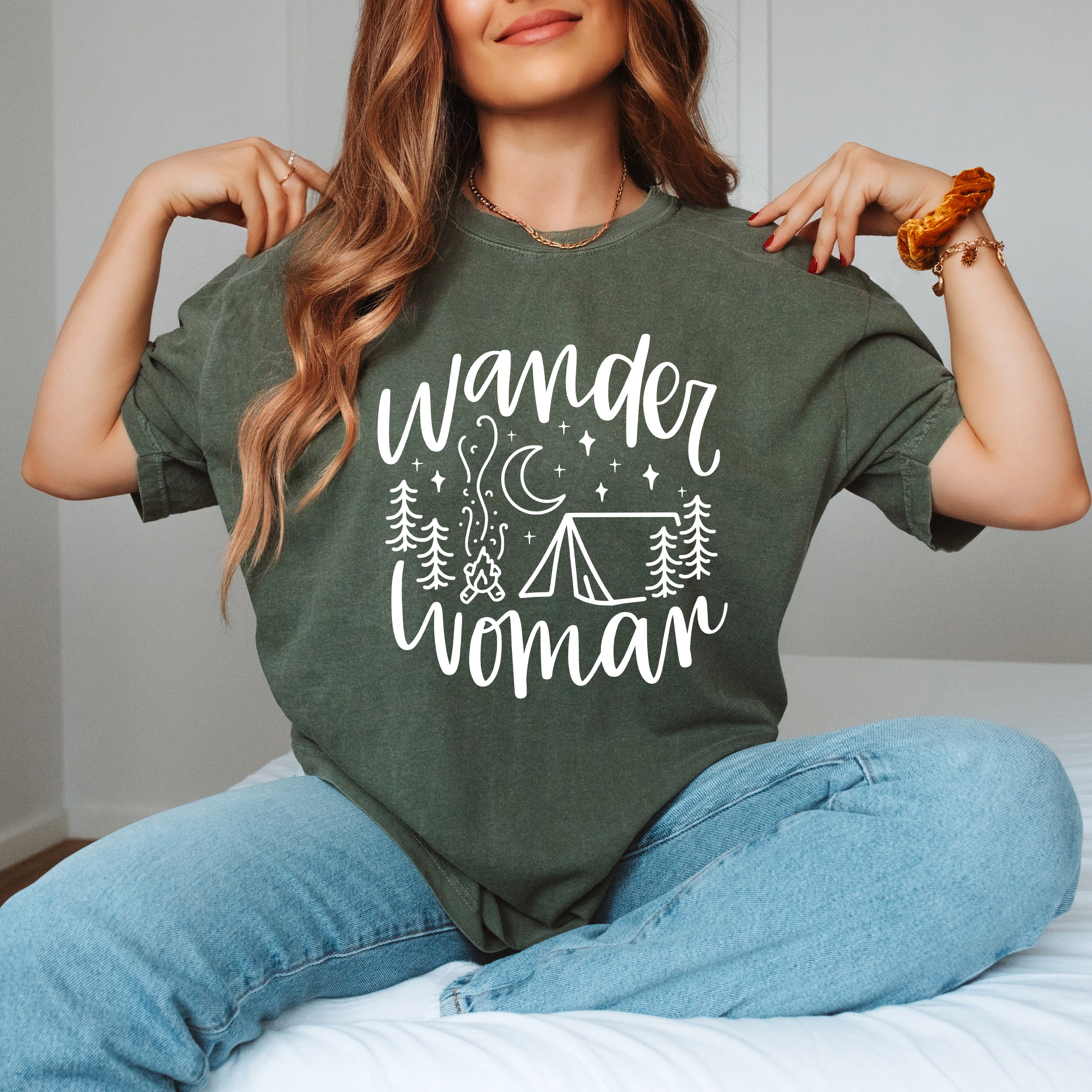 Wander Woman Tent | Garment Dyed Short Sleeve Tee