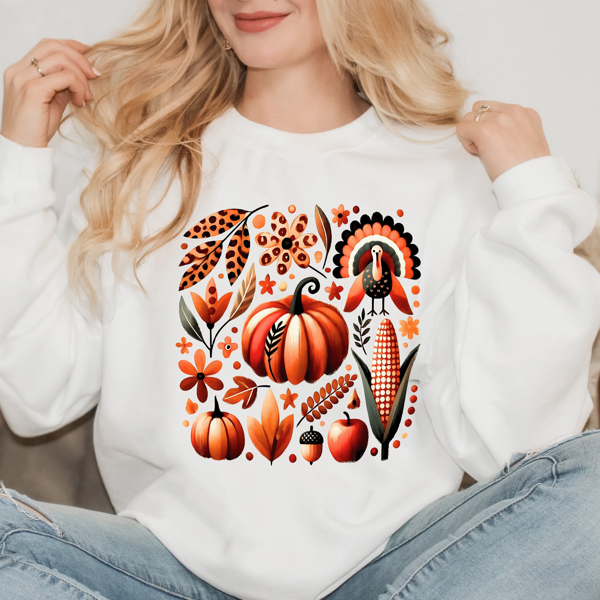 Thanksgiving Boho | Sweatshirt