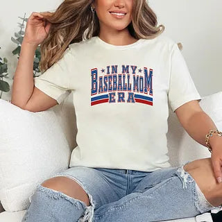 In My Baseball Mom Era | Short Sleeve Graphic Tee