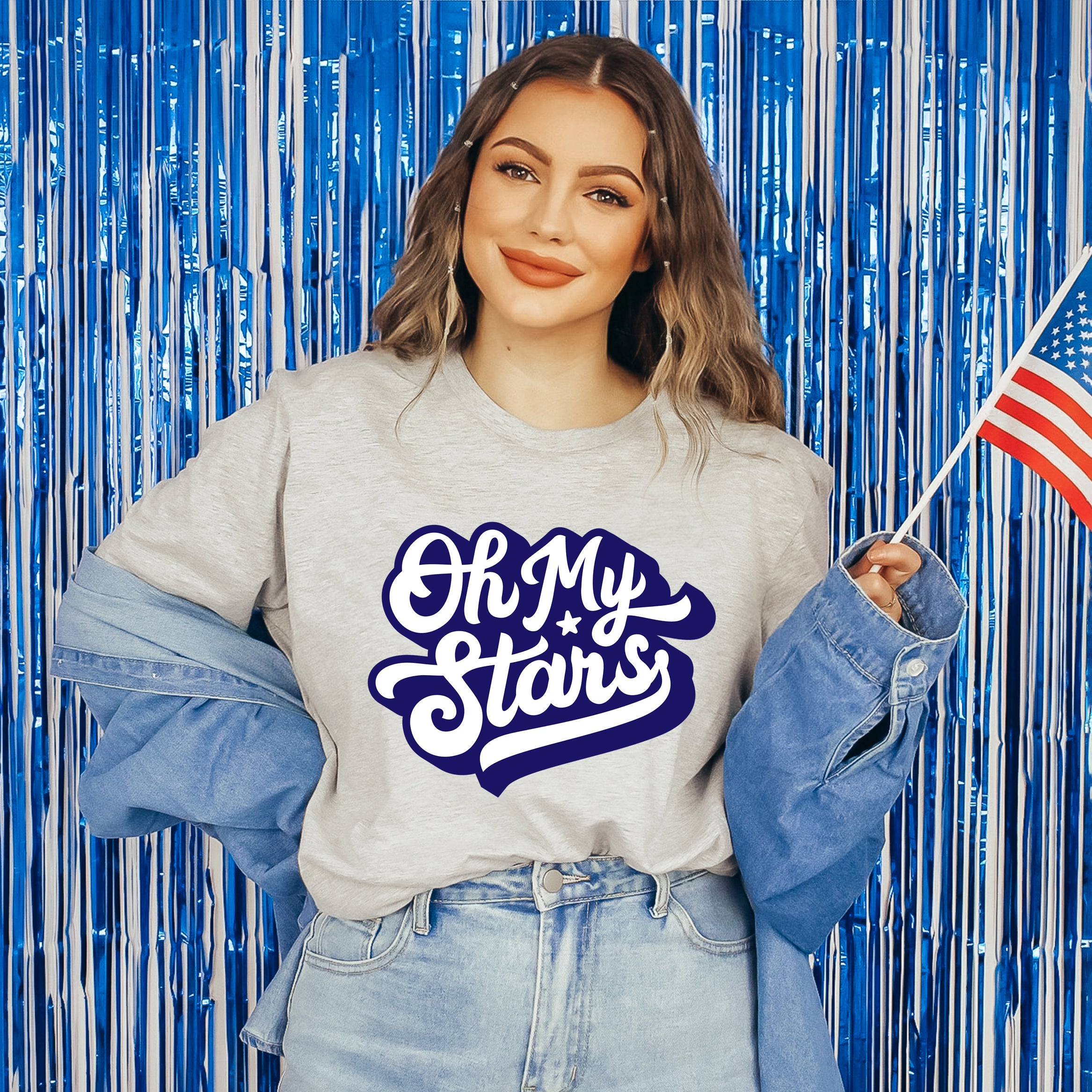 Oh My Stars Retro | Short Sleeve Graphic Tee