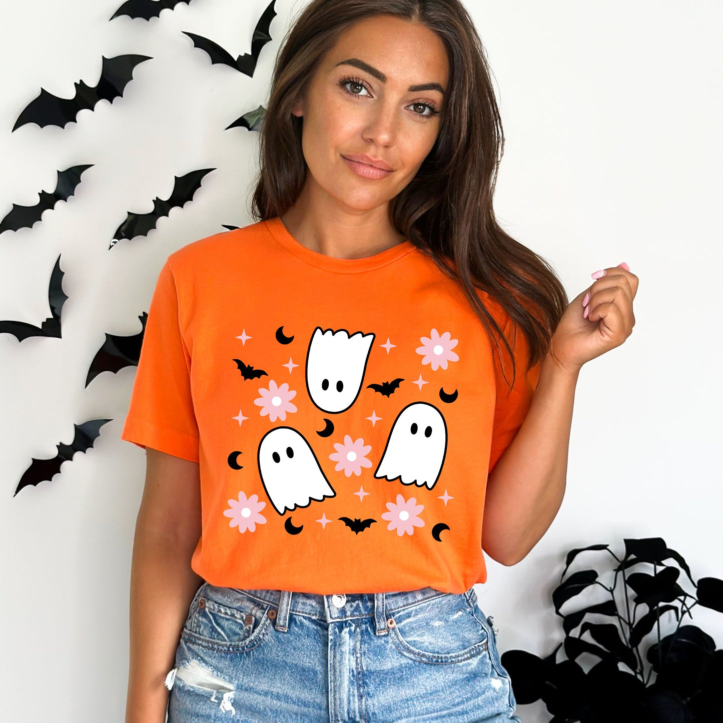 Ghost Flowers | Short Sleeve Crew Neck