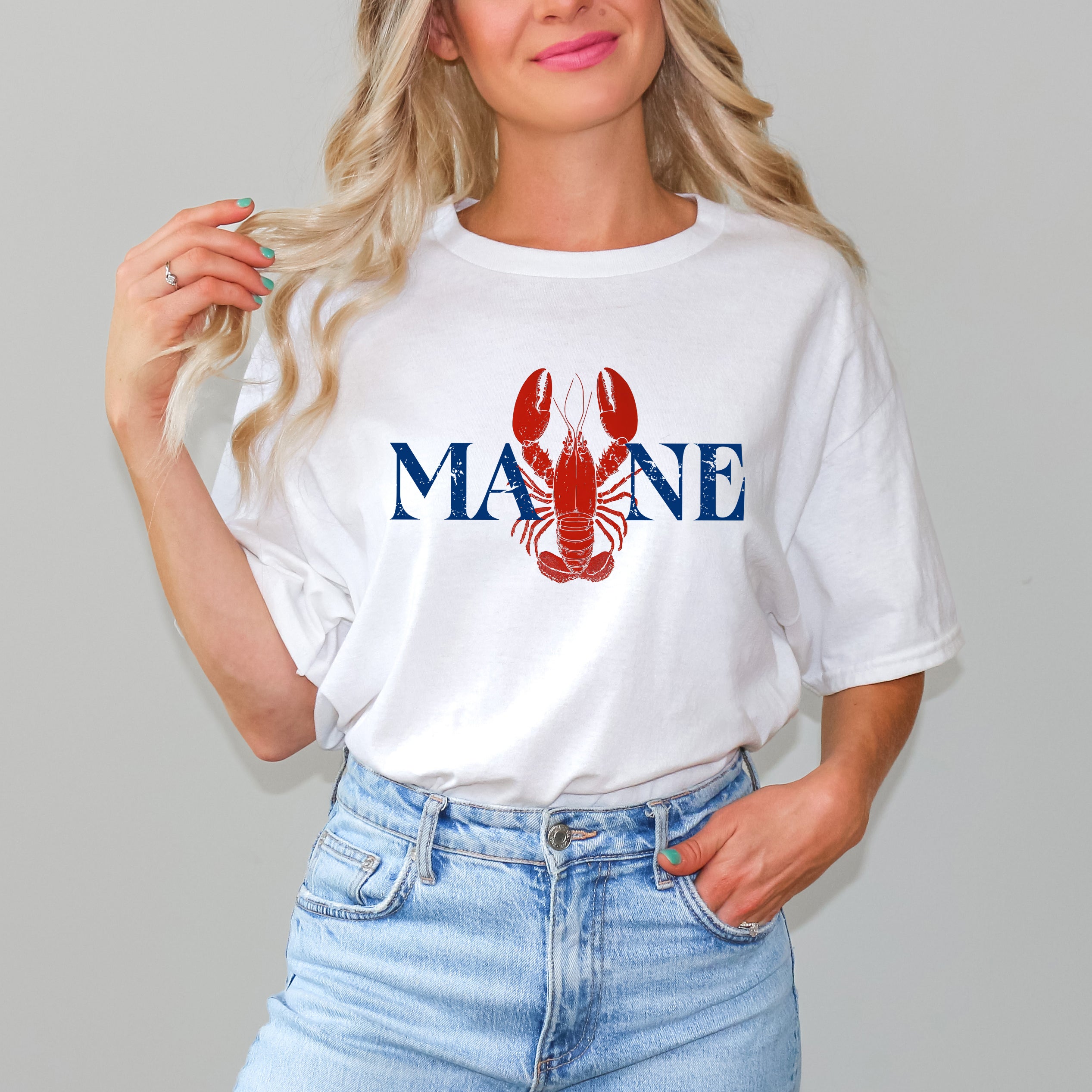 Maine Lobster | Short Sleeve Graphic Tee