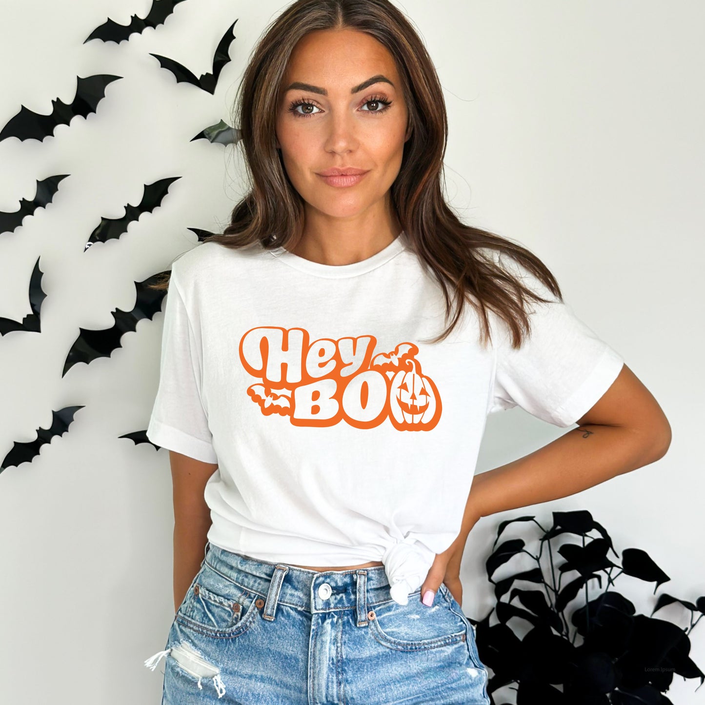 Hey Boo | Short Sleeve Graphic Tee