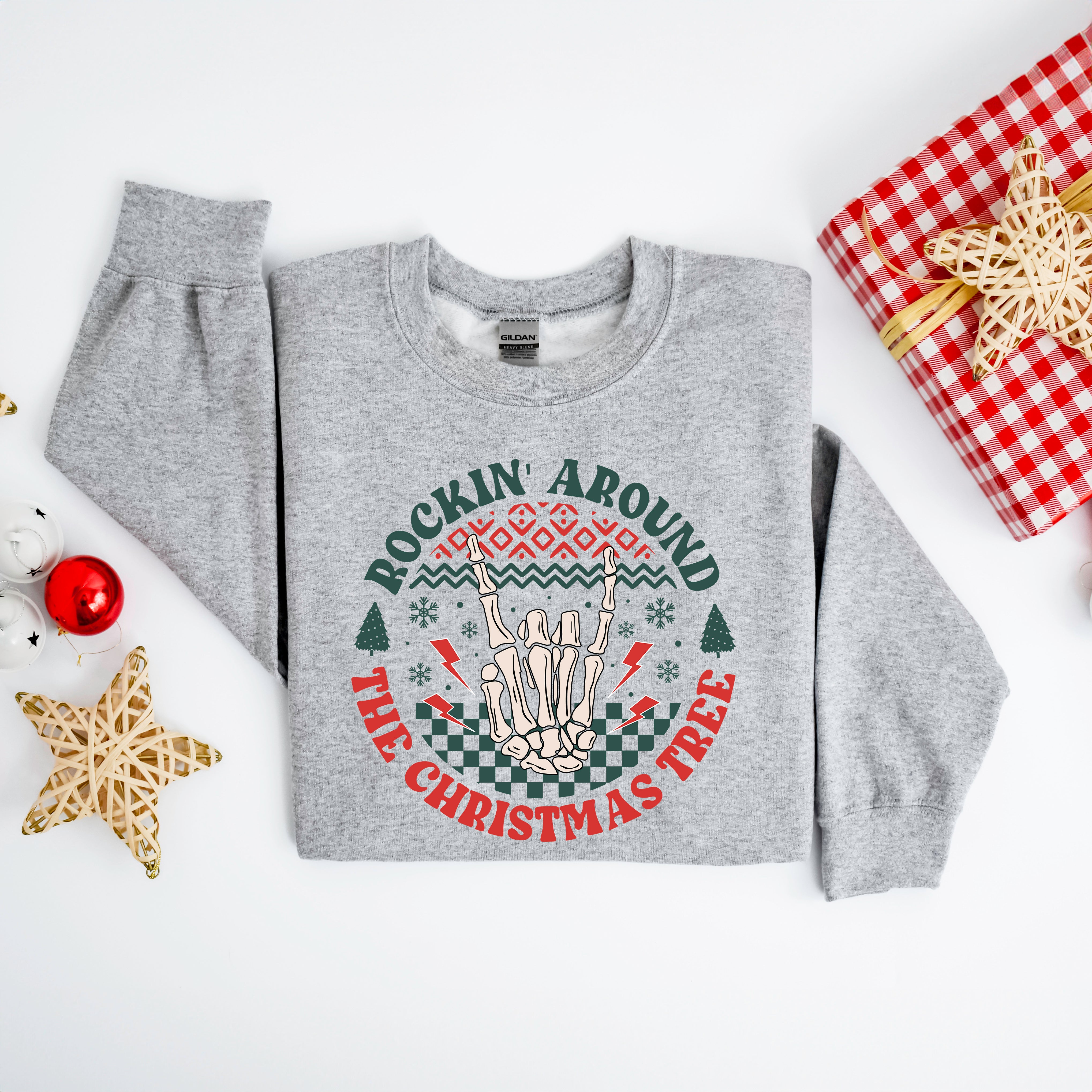 Rockin' Around Hand | Sweatshirt