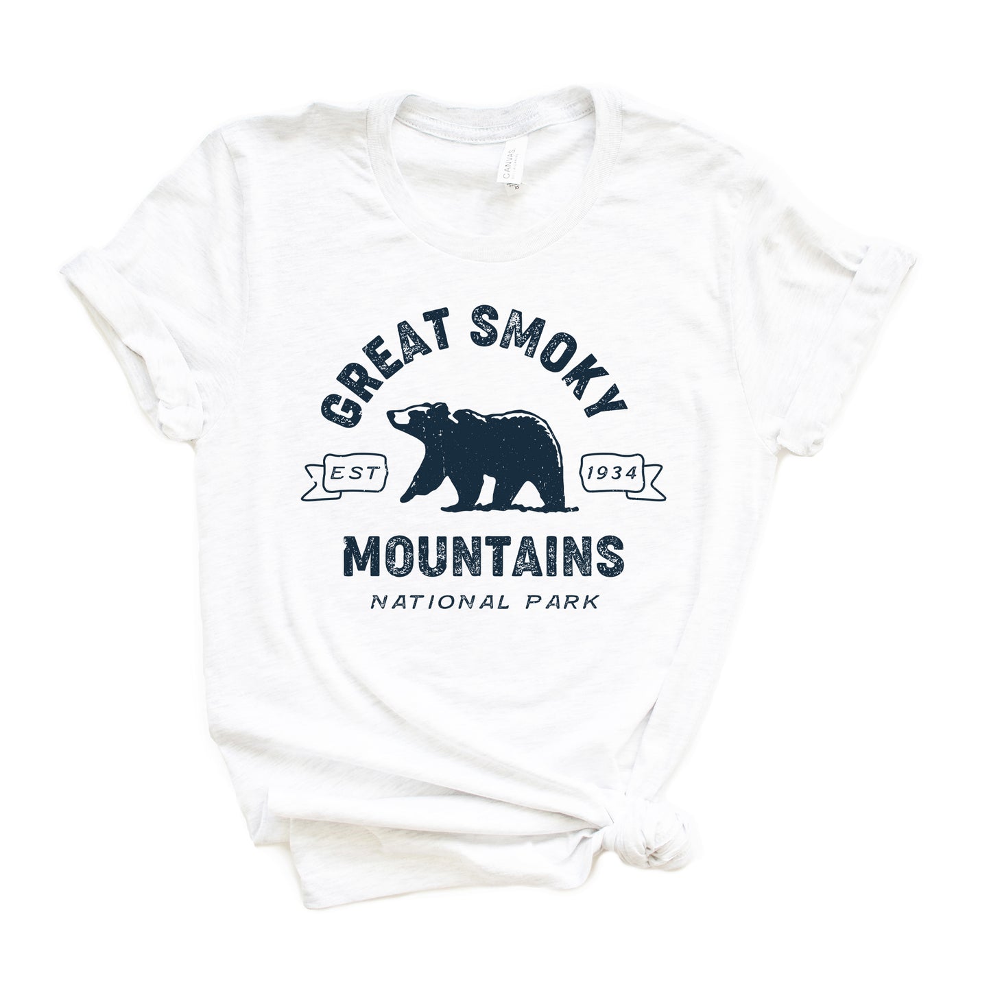 Vintage Great Smoky Mountains National Park | Short Sleeve Graphic Tee
