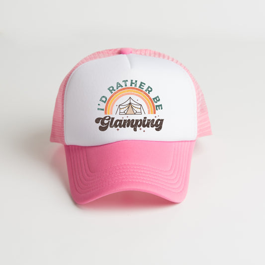 I'd Rather Be Glamping | Foam Trucker Hat