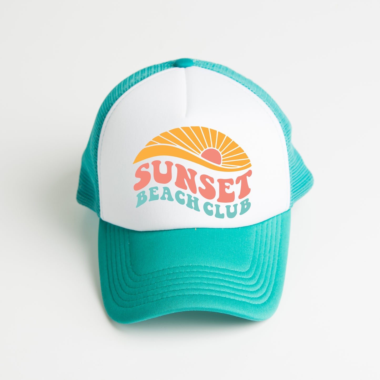 Sunset Beach Club | Foam Trucker Hat