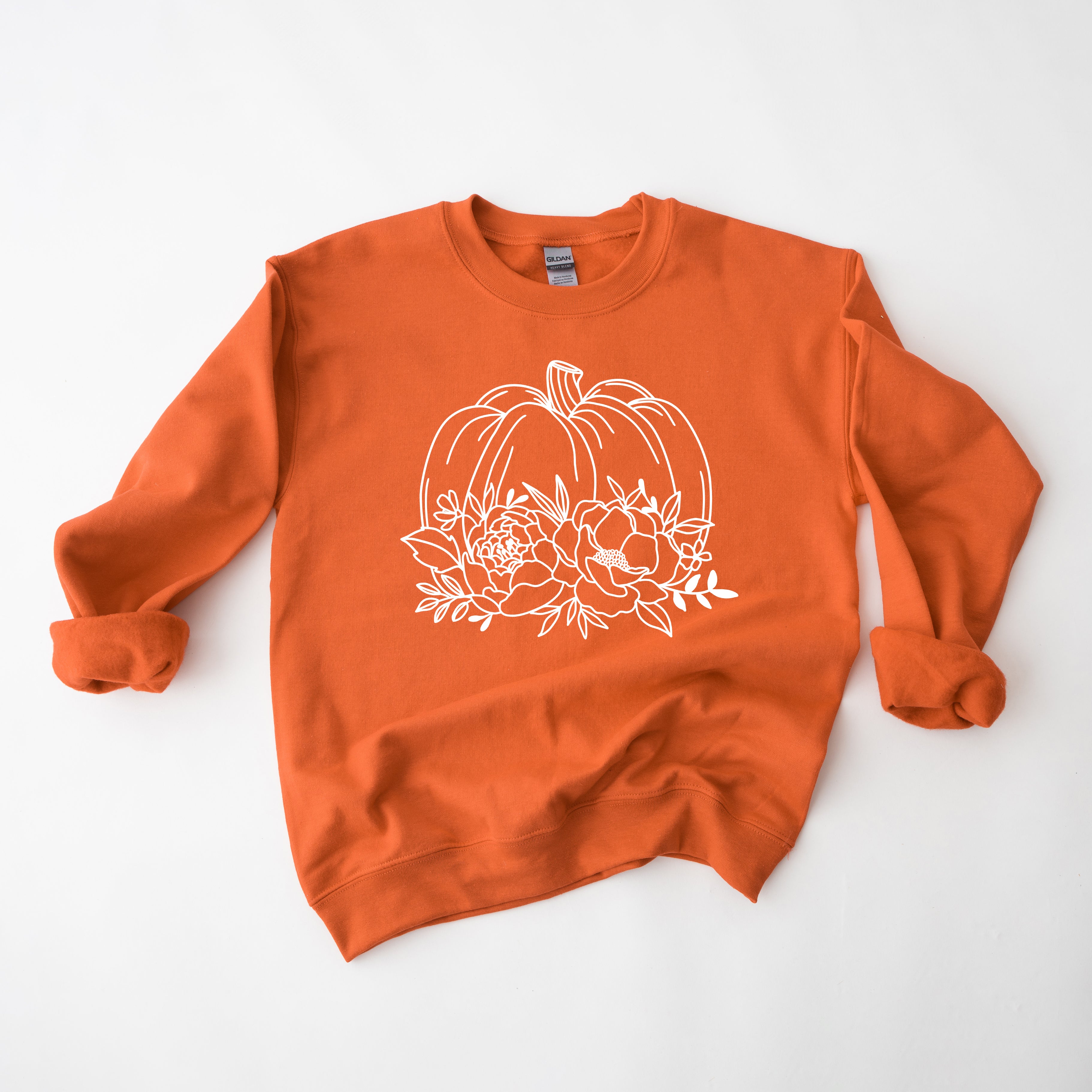Floral Pumpkin | Sweatshirt