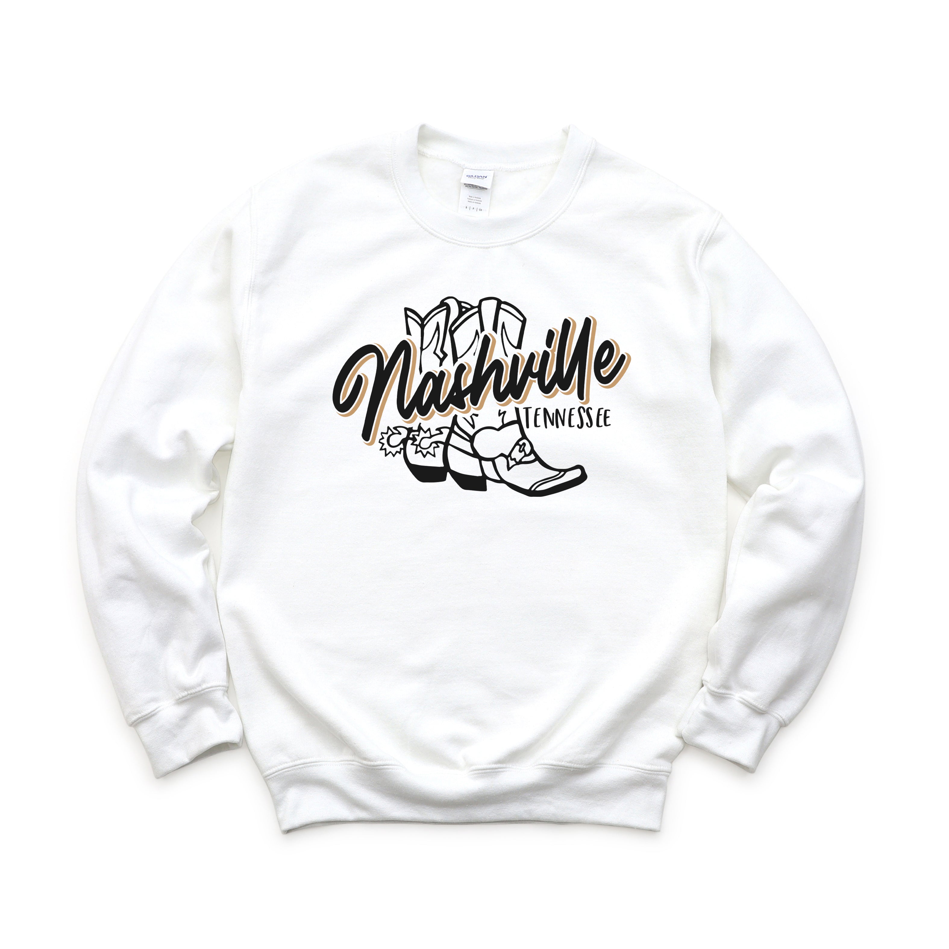 Nashville Tennessee Boots | Sweatshirt