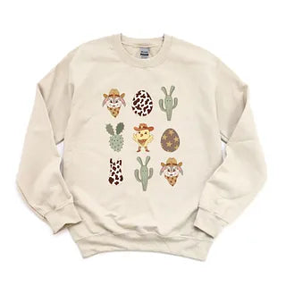 Western Easter Chart | Sweatshirt