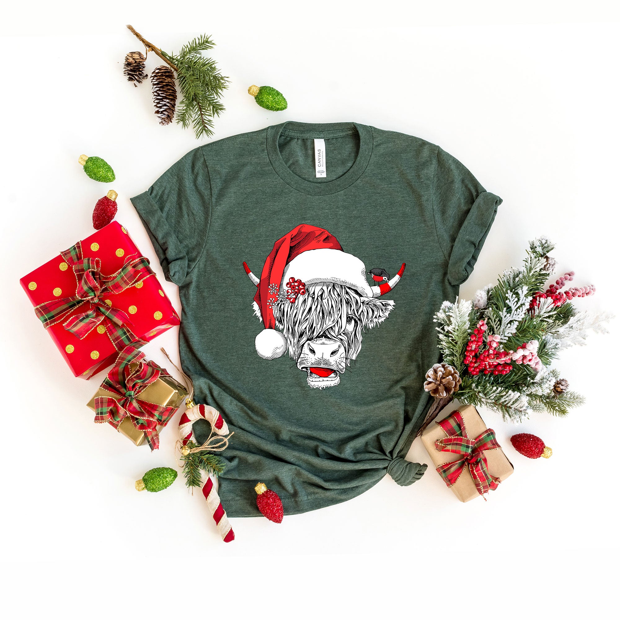 Christmas Heifer | Short Sleeve Graphic Tee