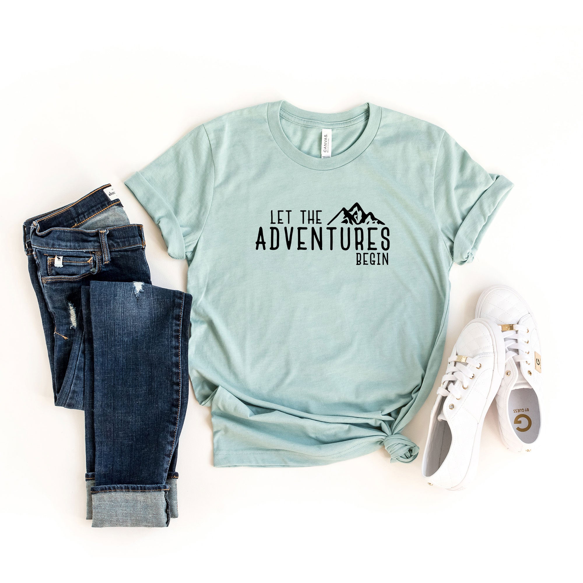 Let The Adventures Begin | Short Sleeve Graphic Tee