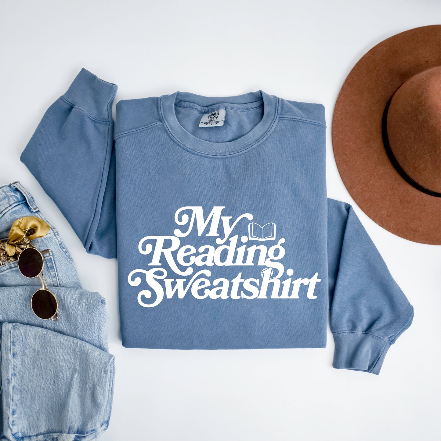 My Reading Sweatshirt | Garment Dyed Sweatshirt