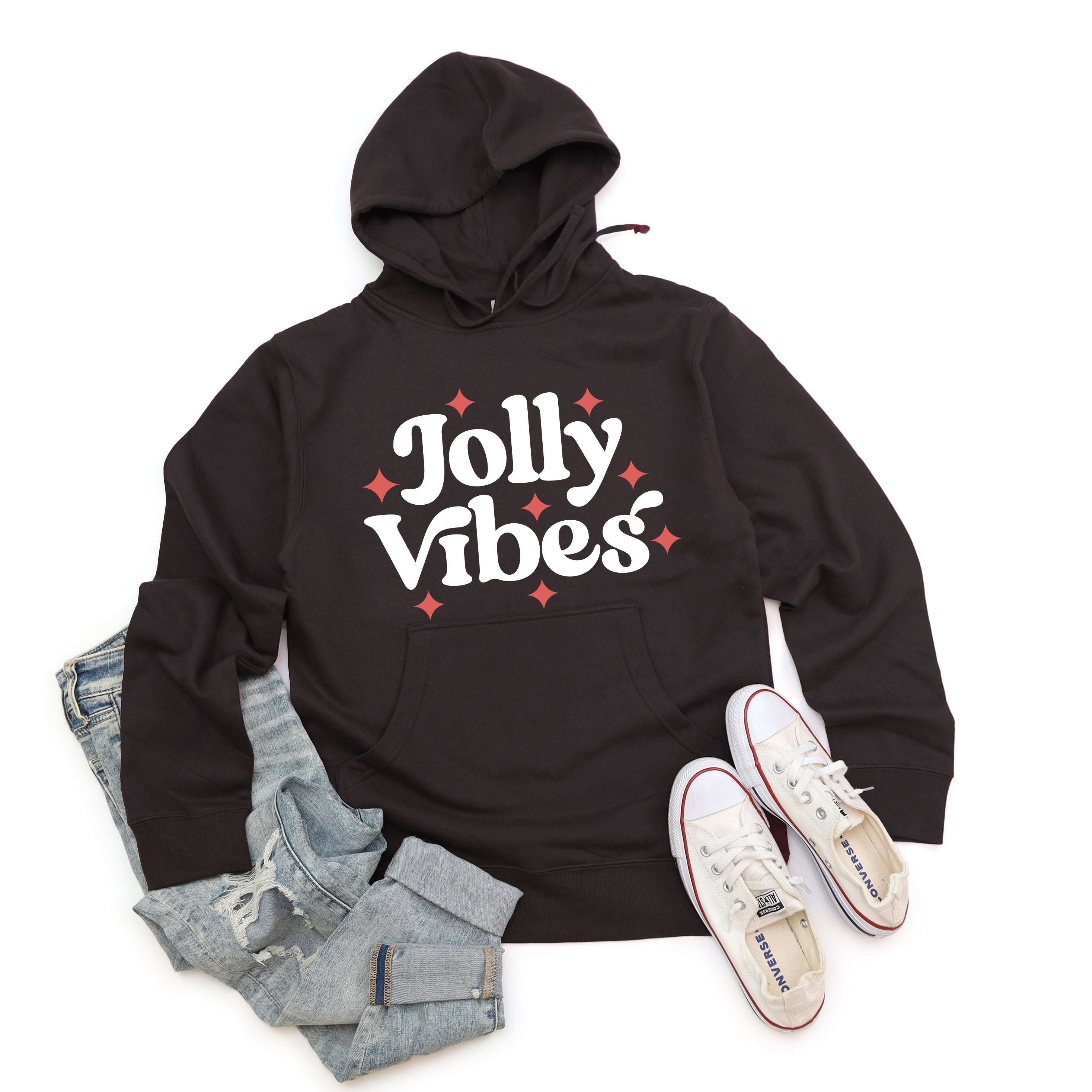 Retro Jolly Vibes | Hoodie