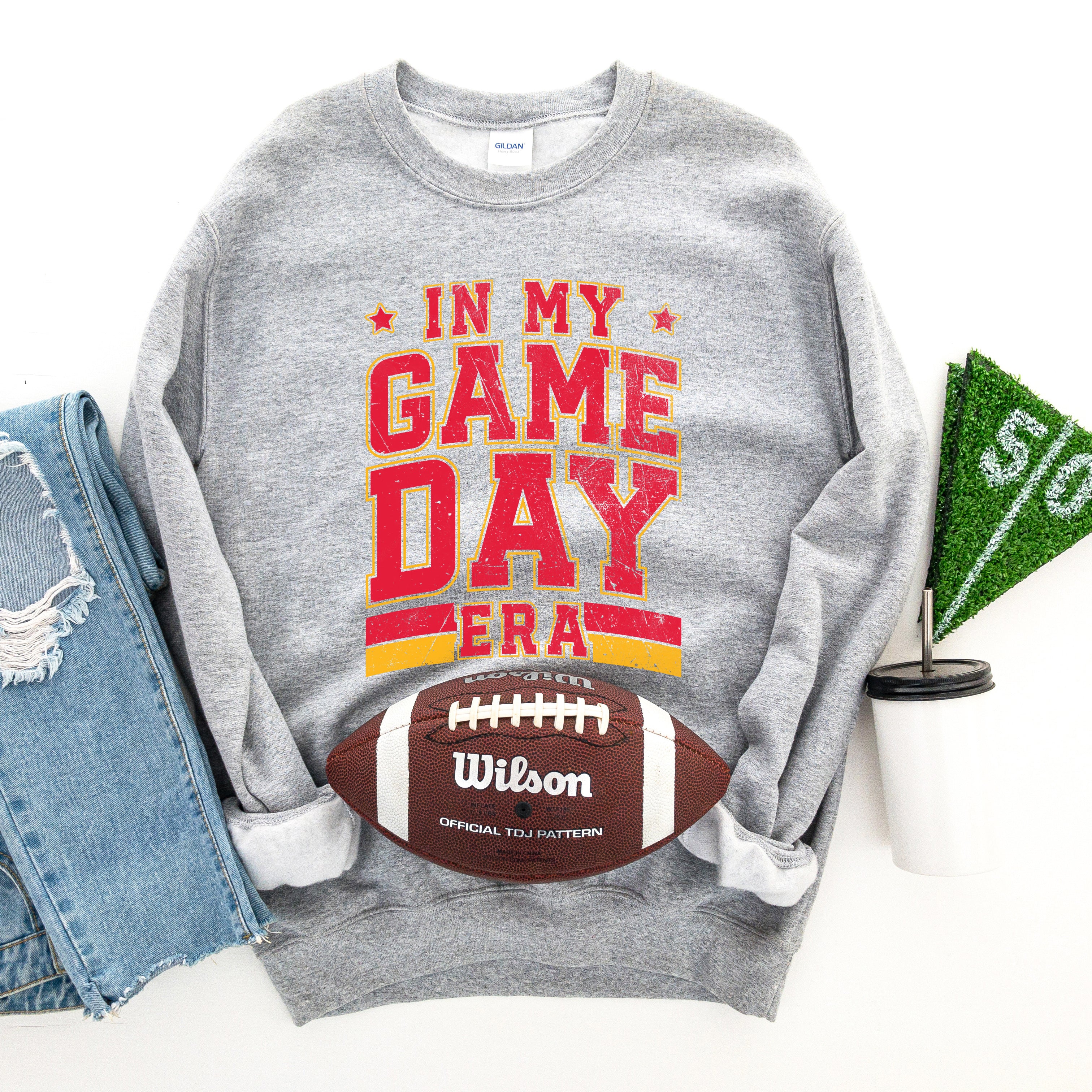 In My Game Day Era - Red | Sweatshirt
