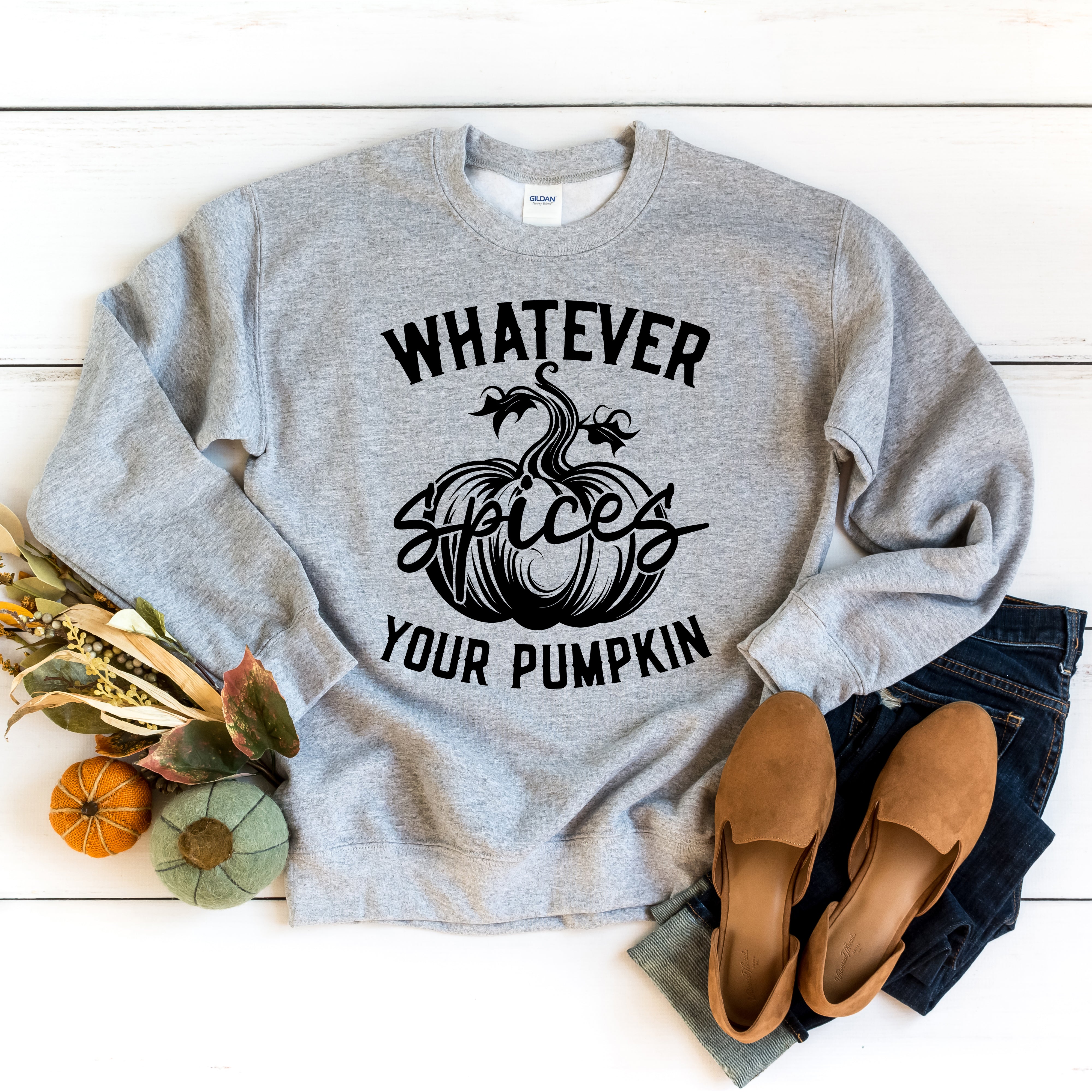 Retro Whatever Spices Your Pumpkin | Sweatshirt