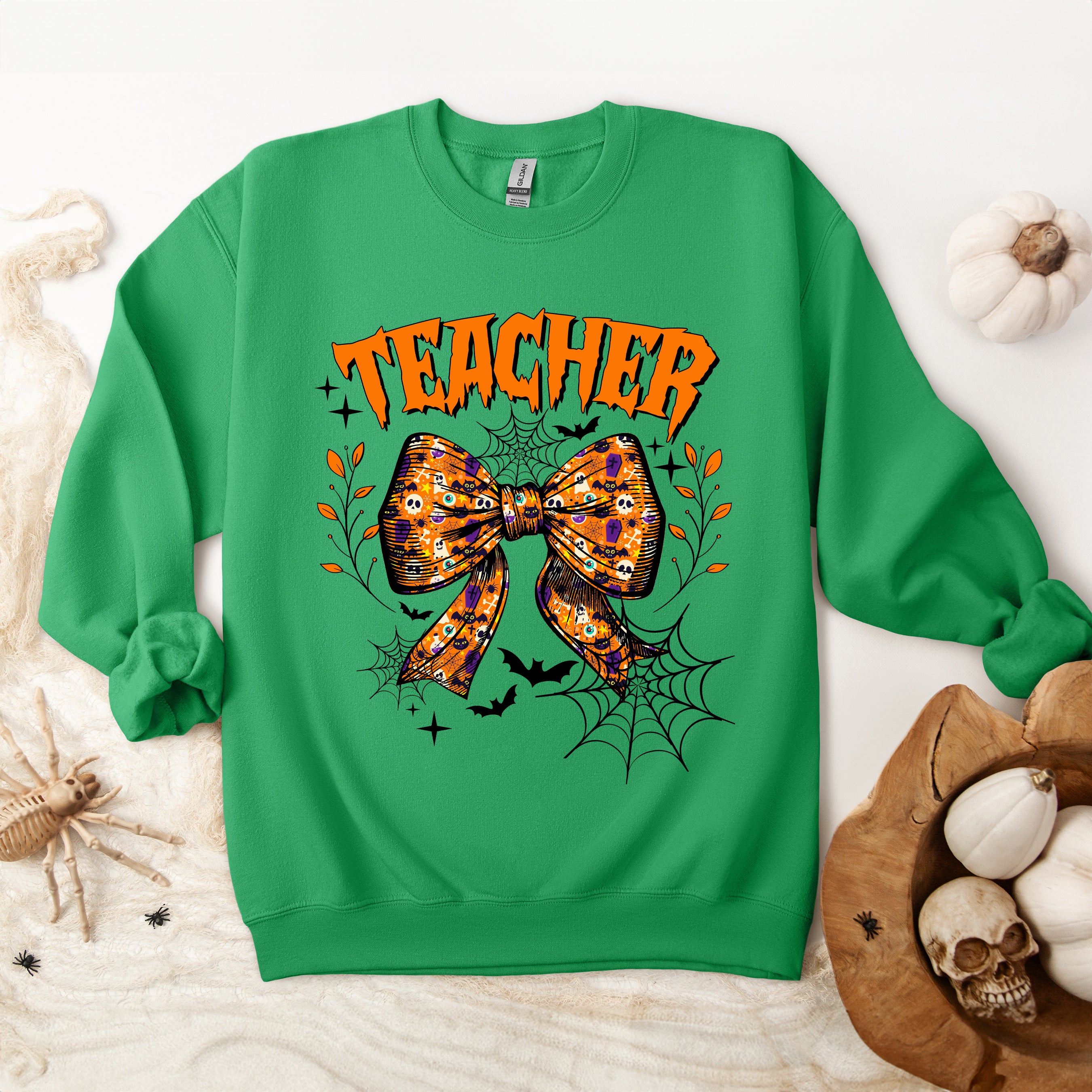 Coquette Halloween Teacher | Sweatshirt