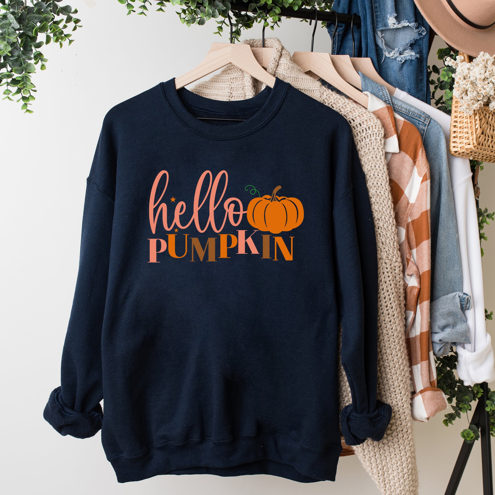 Hello Pumpkin Pumpkin | Sweatshirt