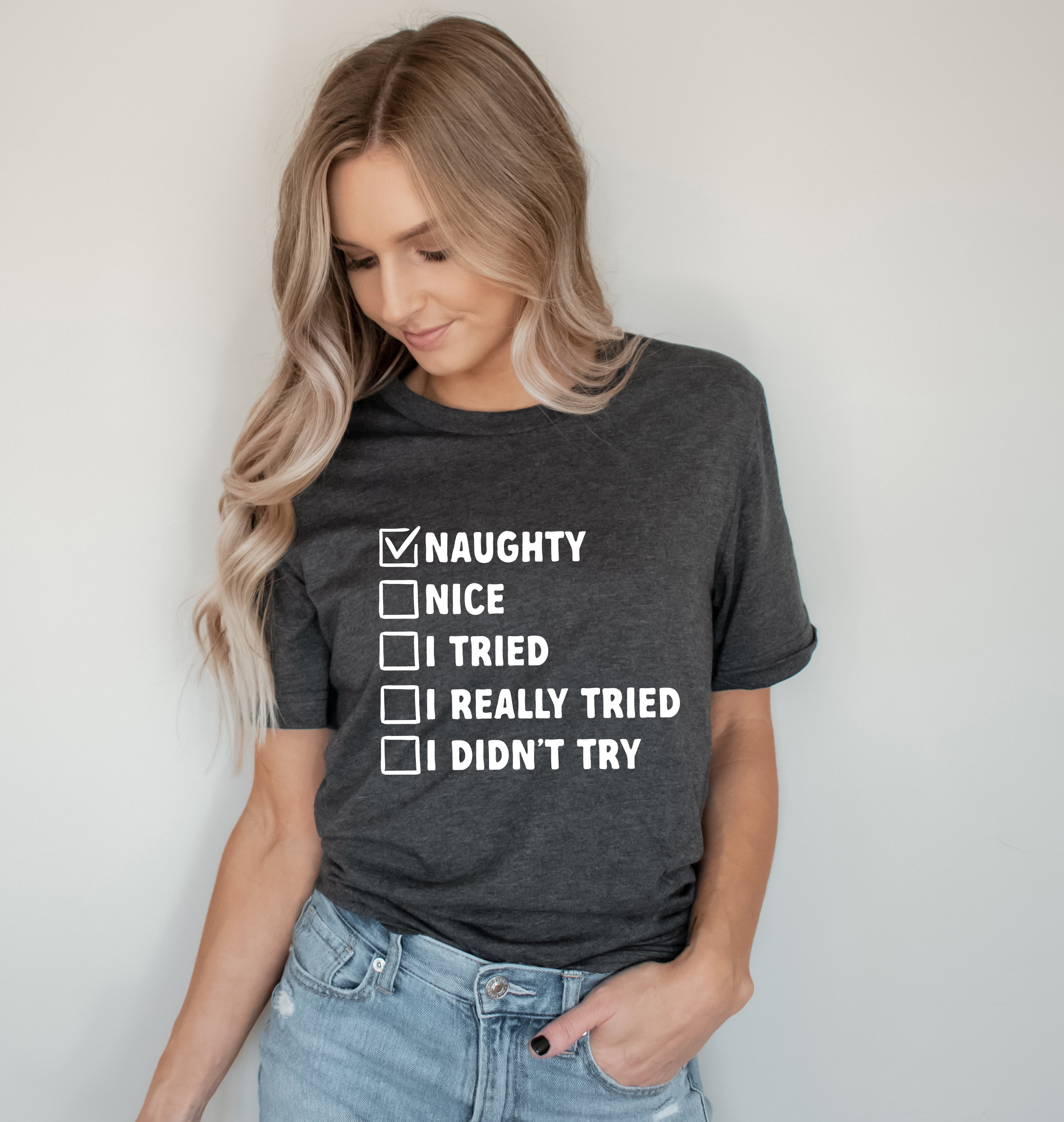 Naughty Nice List | Short Sleeve Graphic Tee