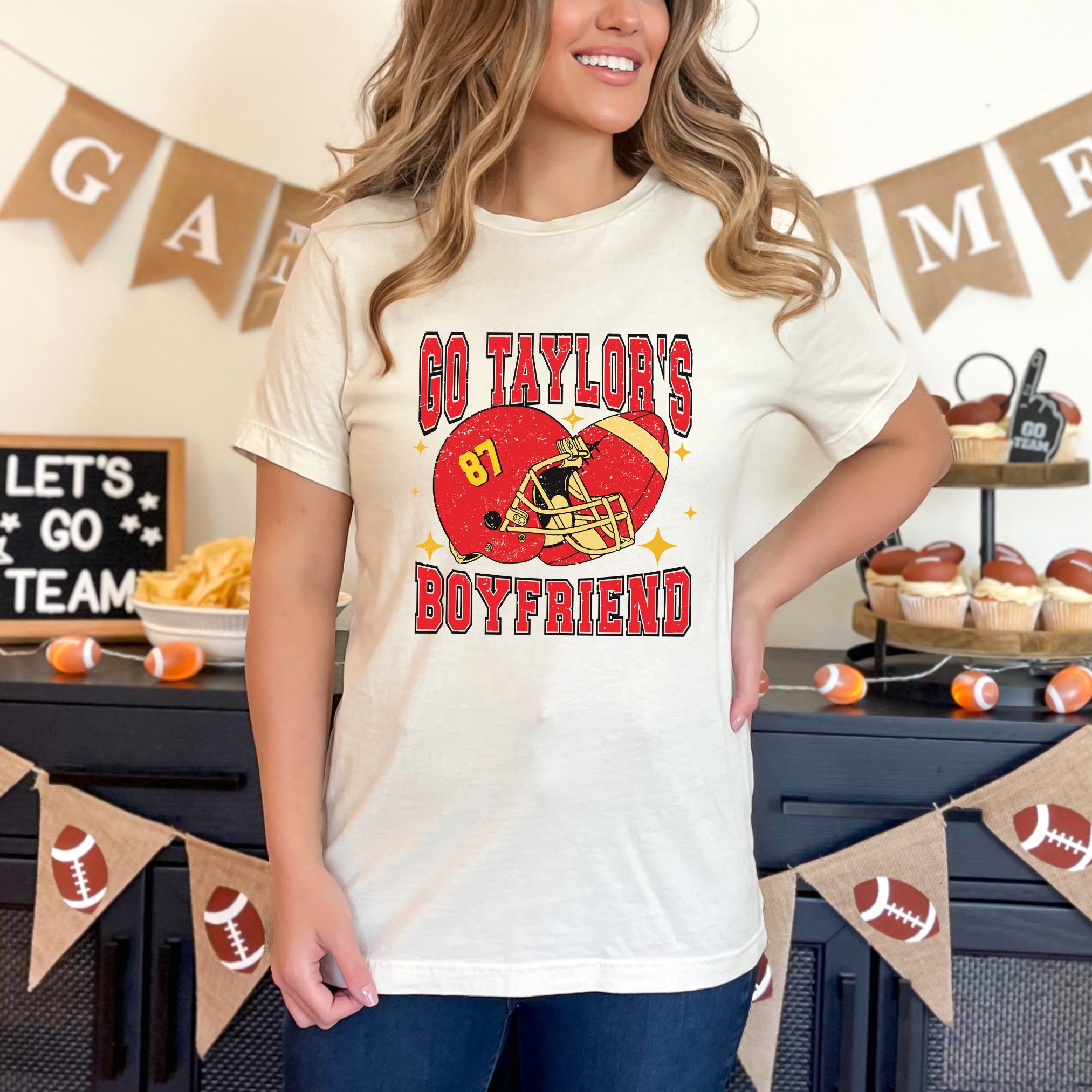 Go Taylor's Boyfriend Sparkle | Short Sleeve Graphic Tee