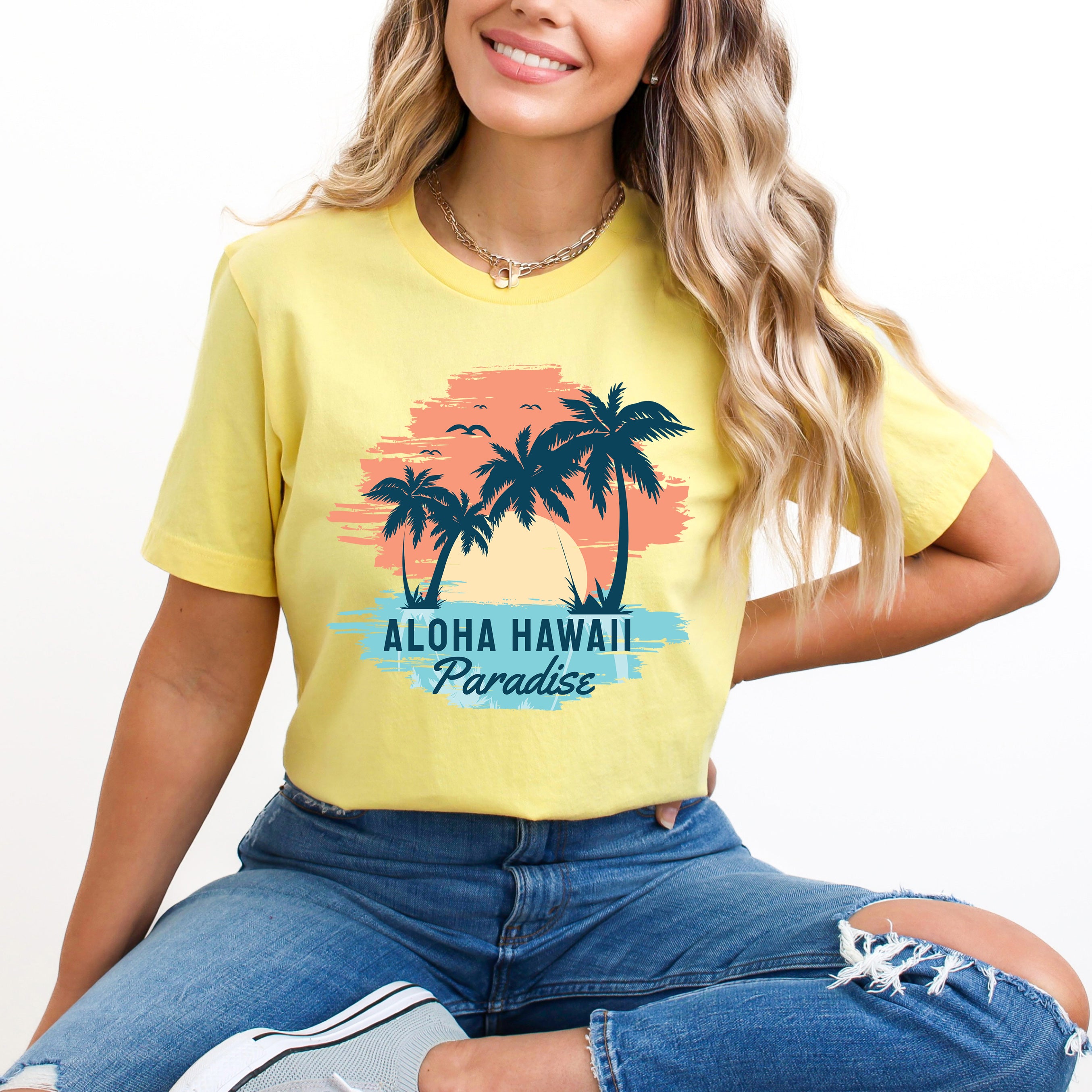 Aloha Hawaii | Short Sleeve Graphic Tee