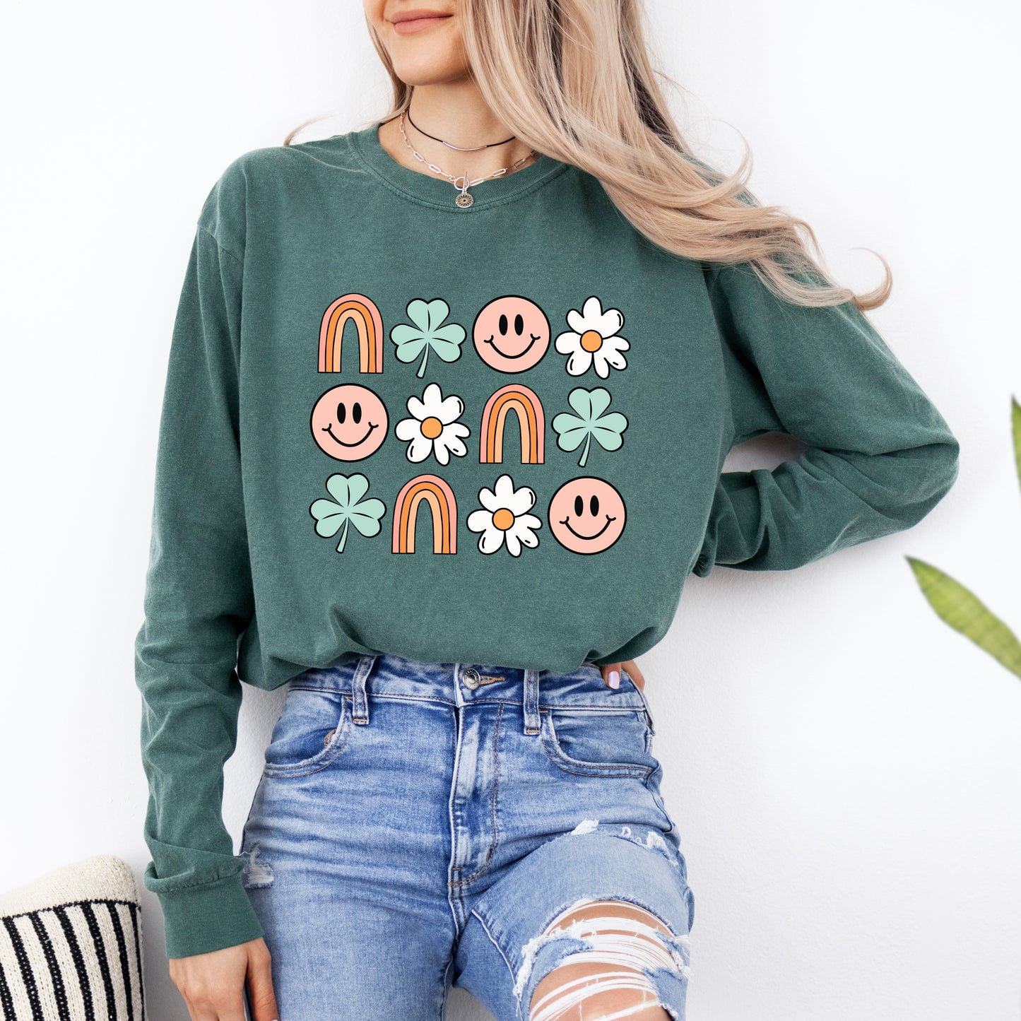 St. Patrick's Chart | Garment Dyed Long Sleeve