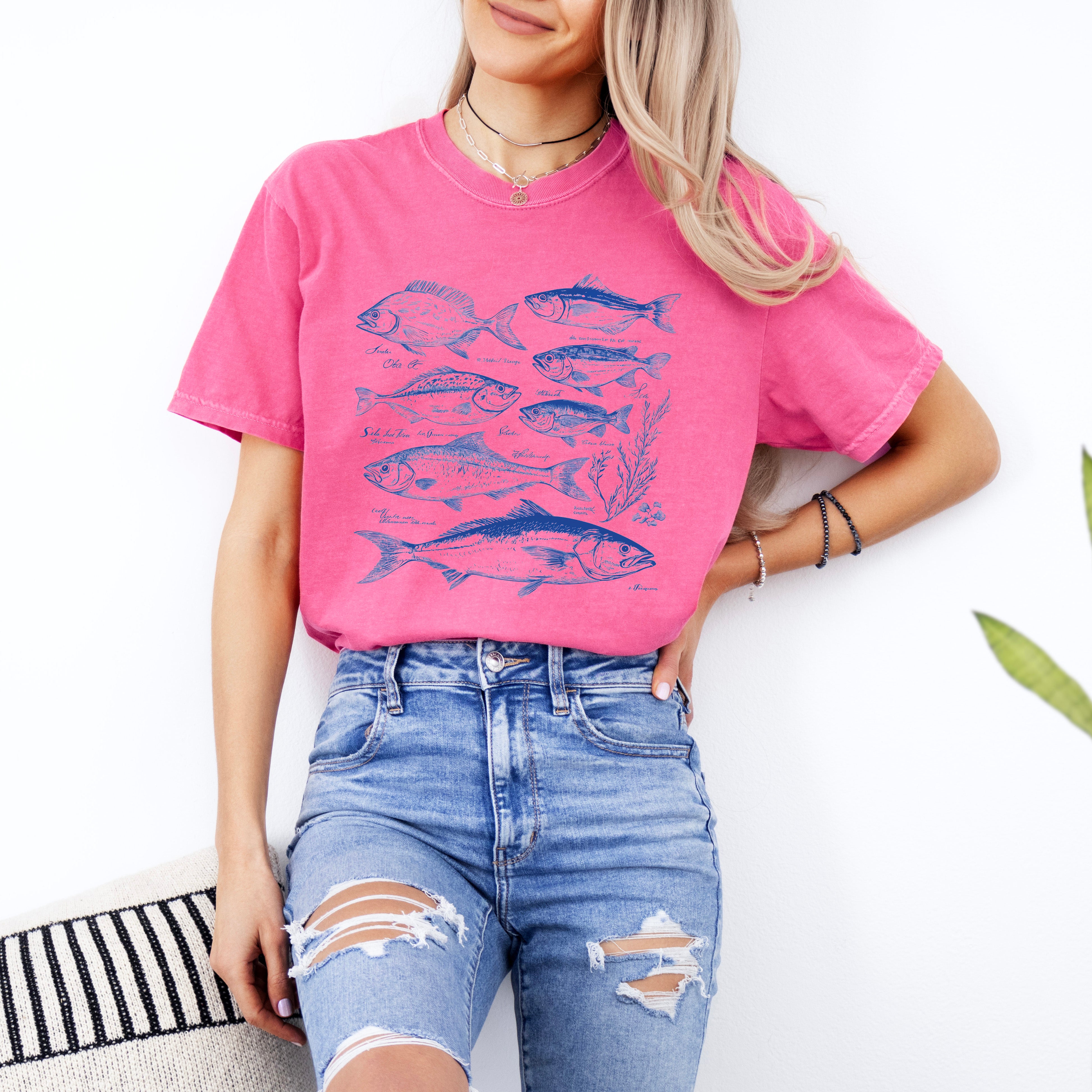 Vintage Fish | Garment Dyed Tee
