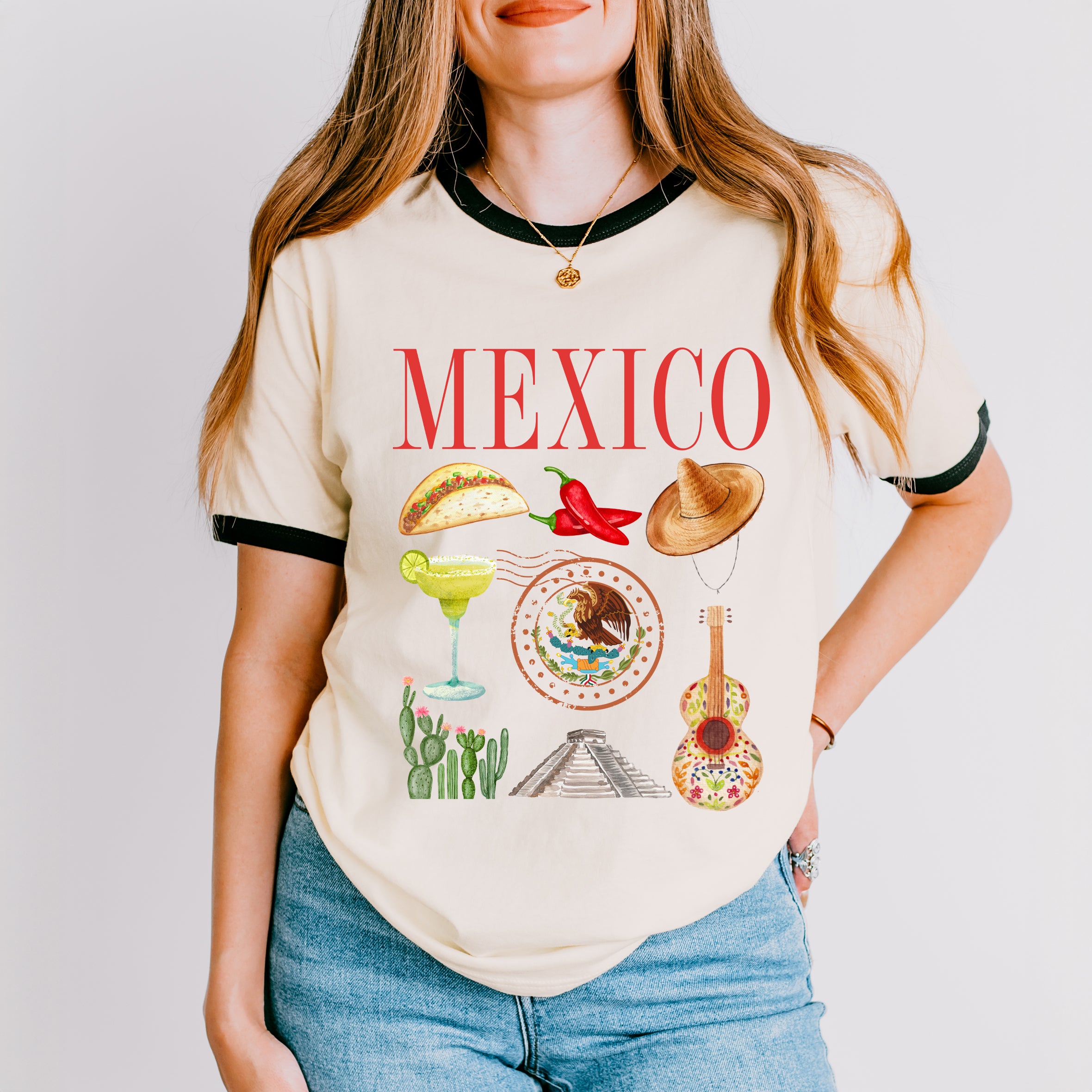 Mexico Travel Collage | Ringer Tee