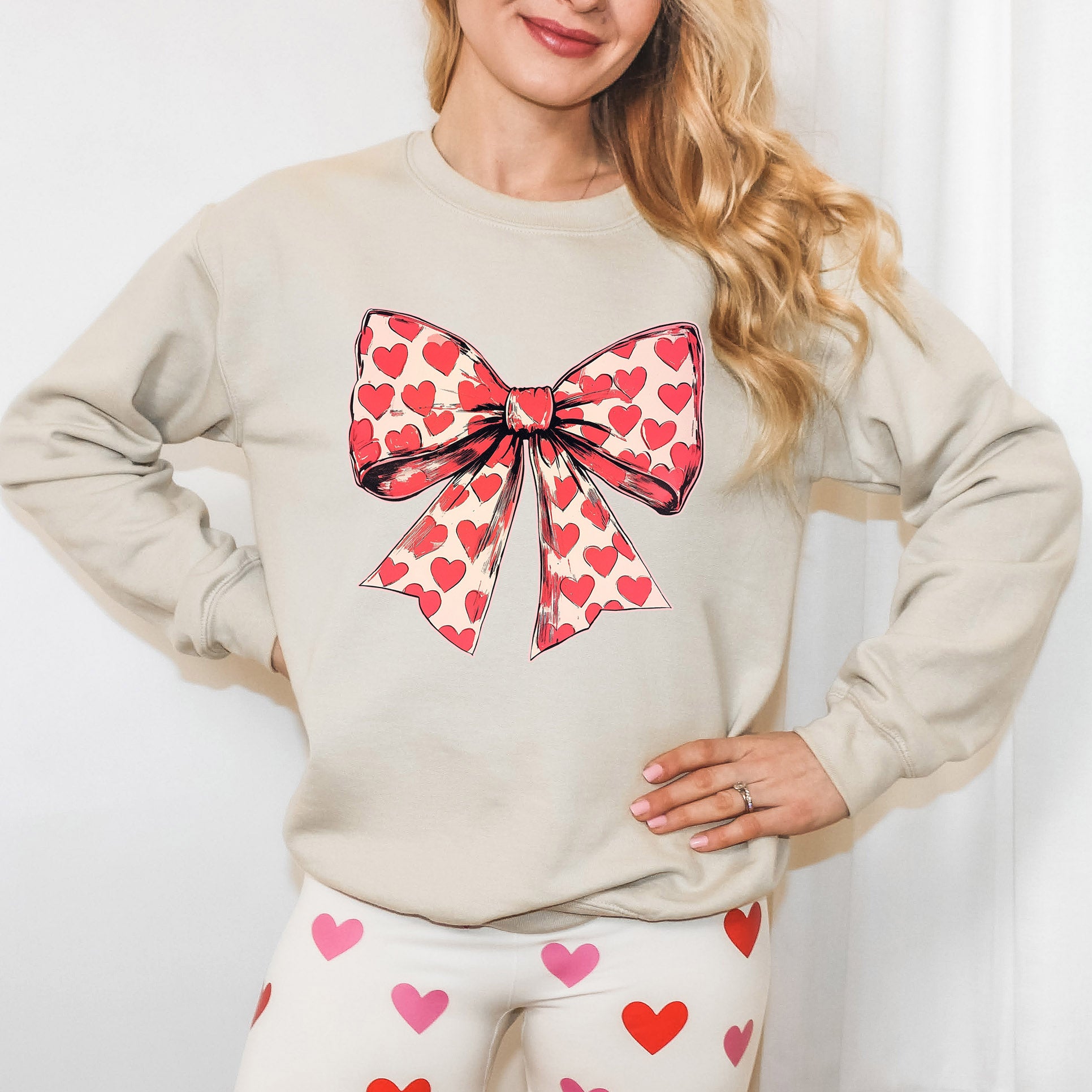 Coquette Hearts | Sweatshirt