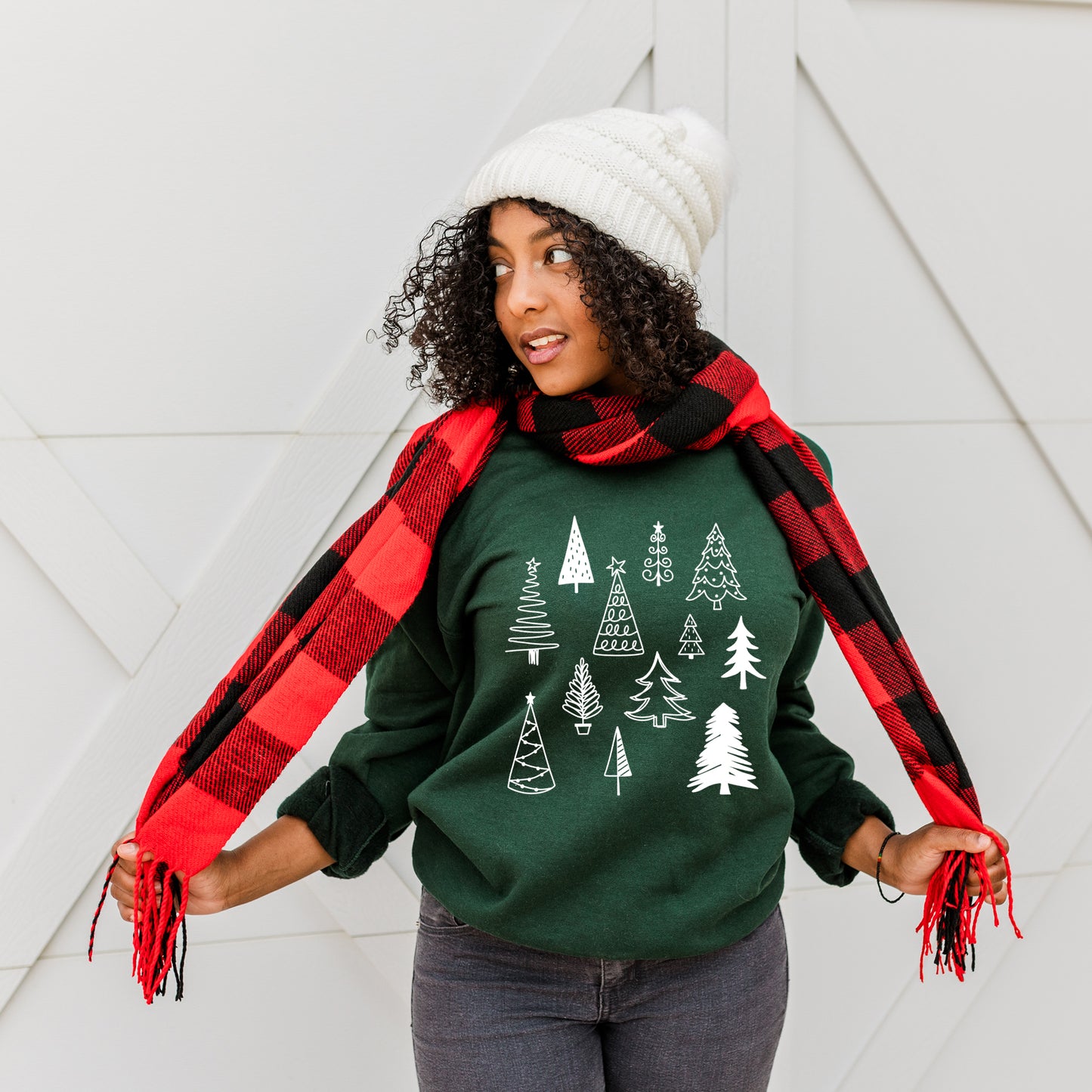 Christmas Tree Botanical | Sweatshirt
