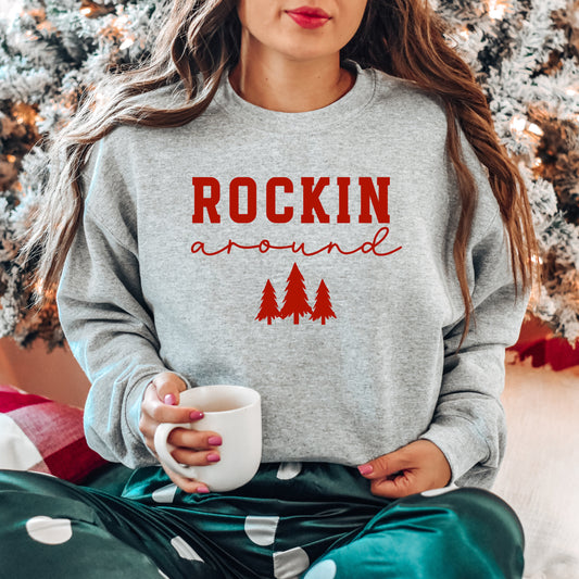 Clearance Rockin' Christmas Tree | Sweatshirt