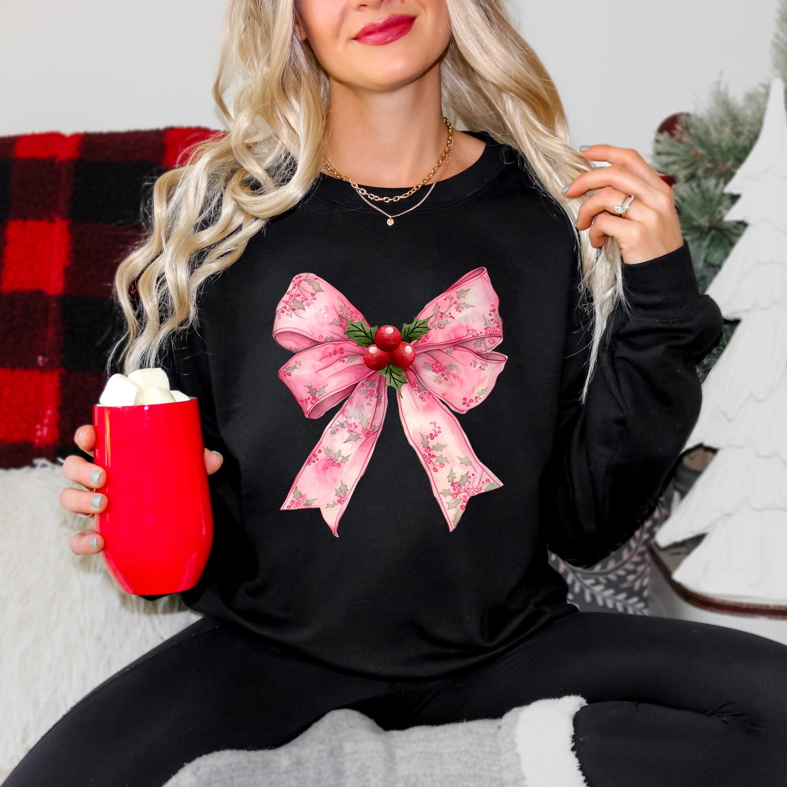 Coquette Holly | Sweatshirt
