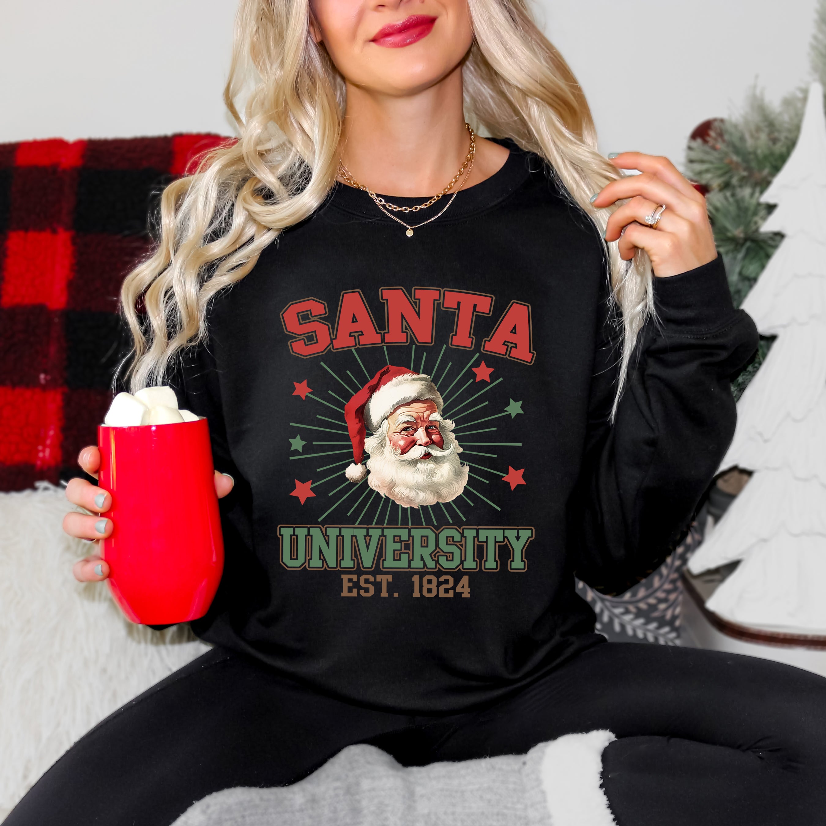 Santa University Stars | Sweatshirt