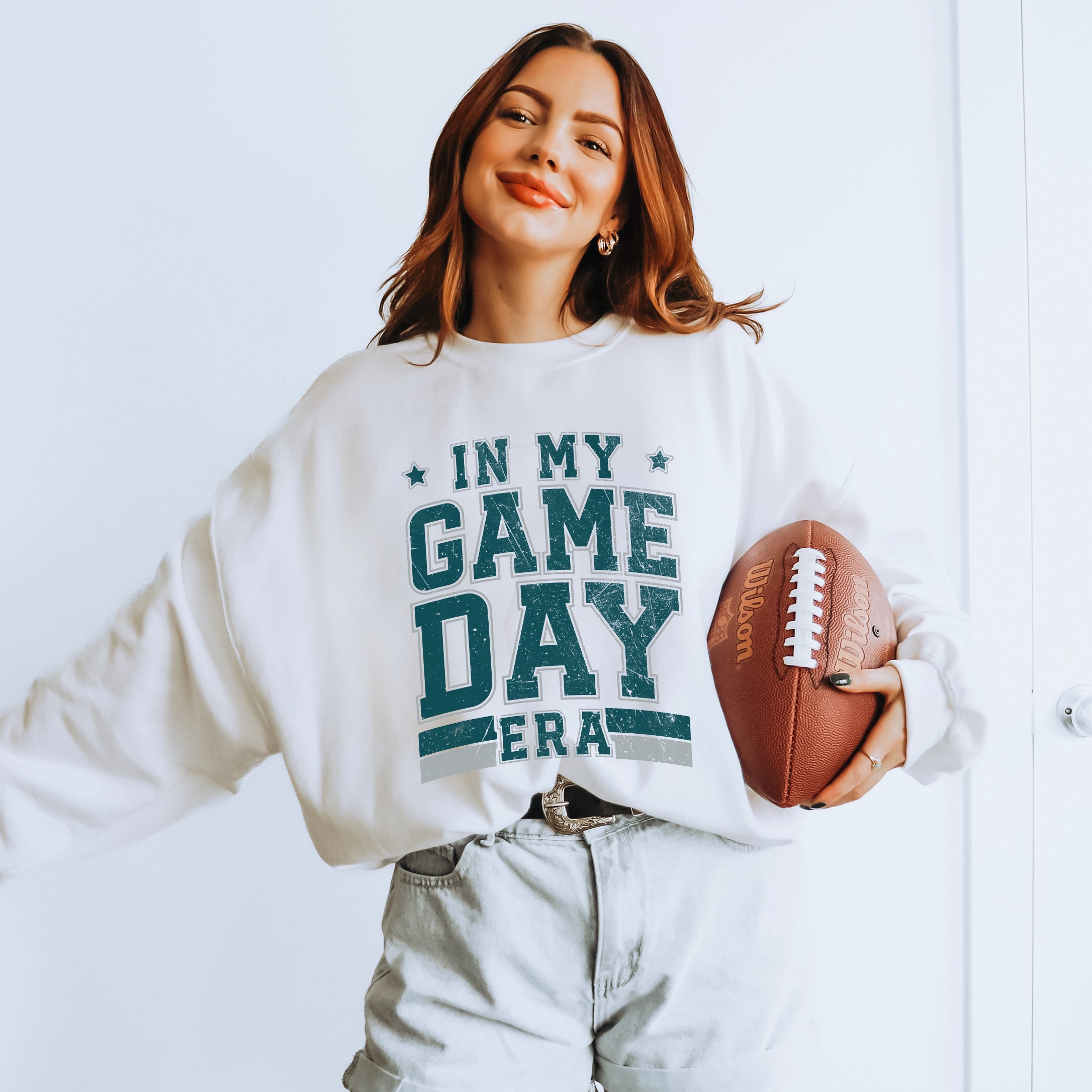 In My Game Day Era - Green | Sweatshirt