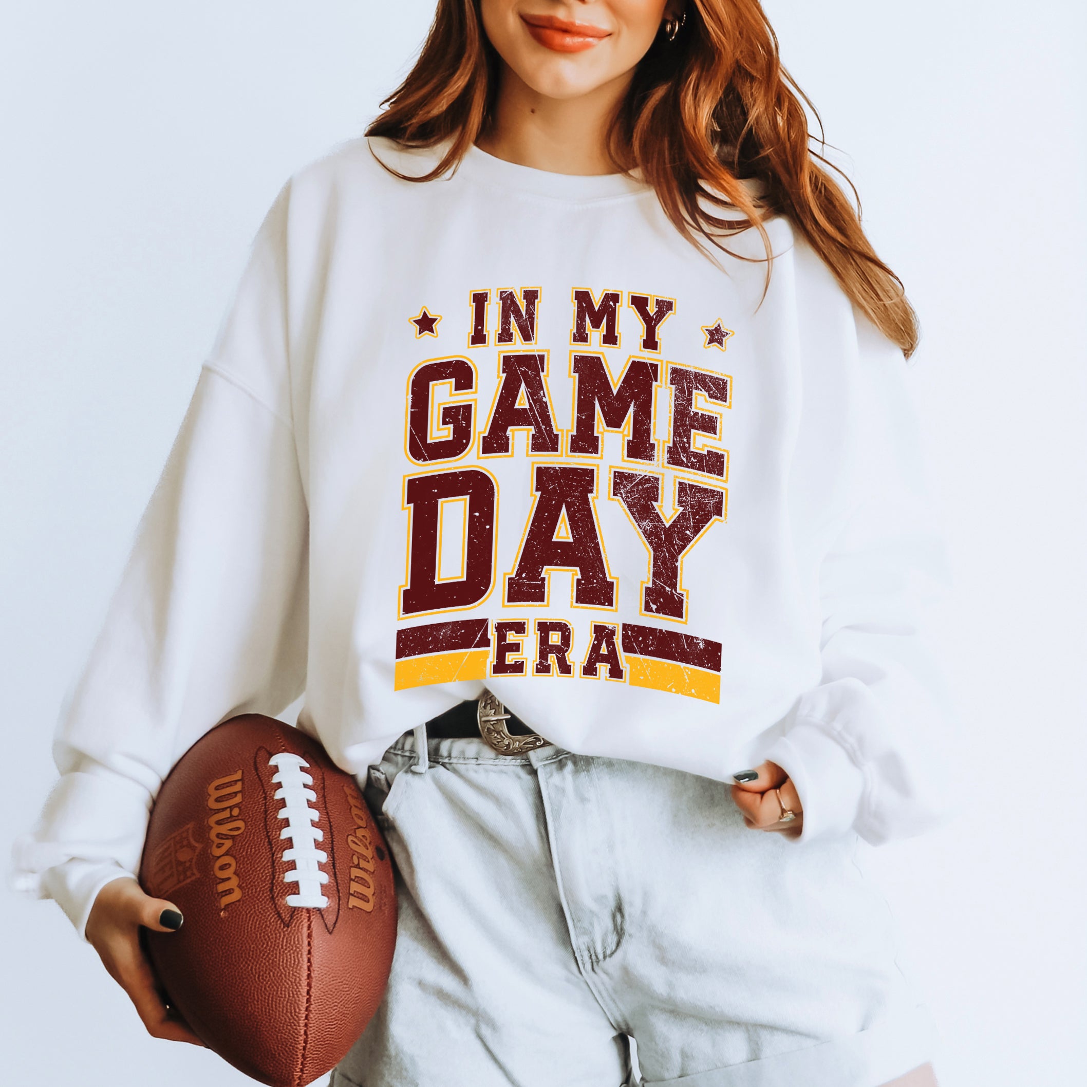 In My Game Day Era - Maroon | Sweatshirt